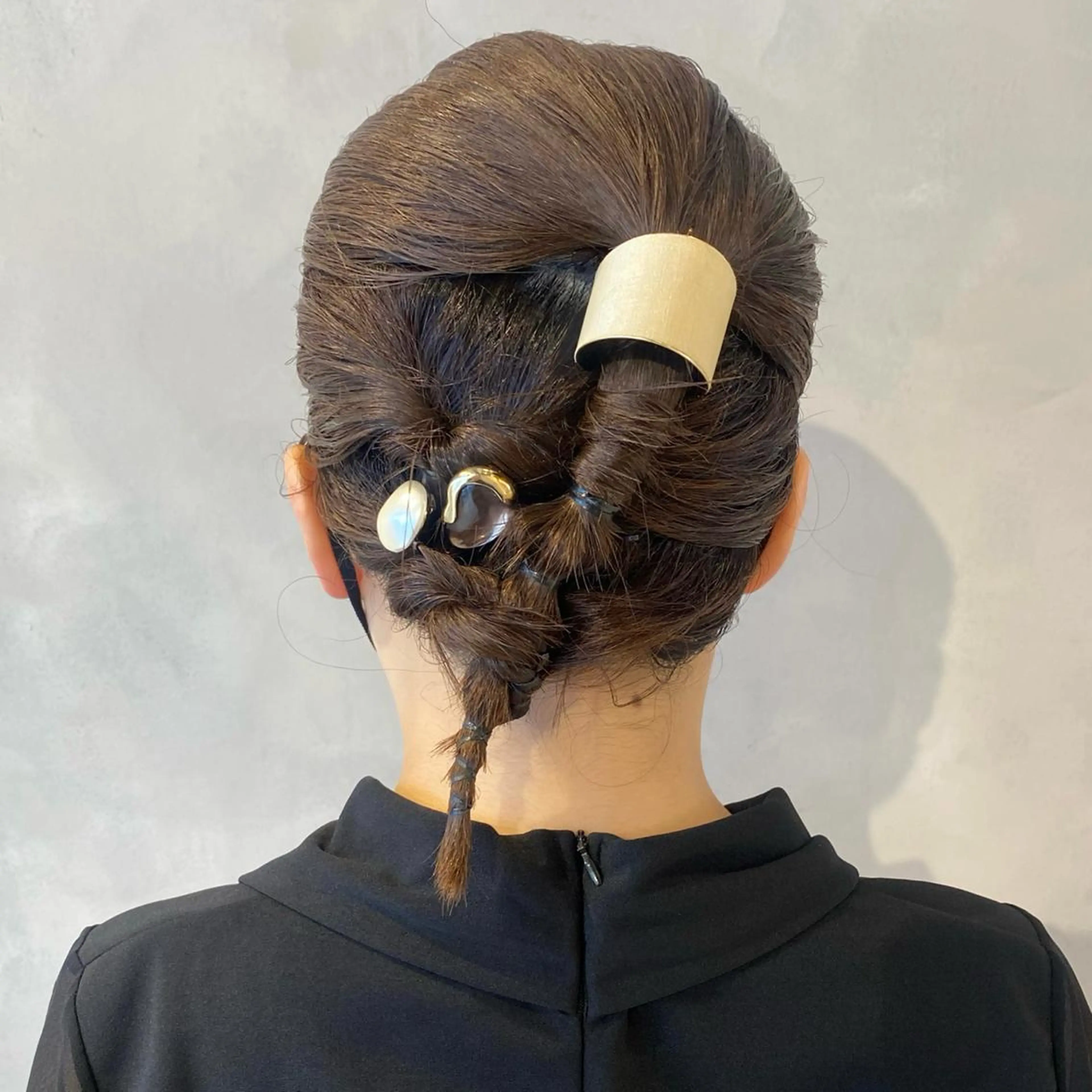 ミディアム ヘアアレンジ デザインカラー/パー マ🦖外岡咲希🦖のヘアスタイル