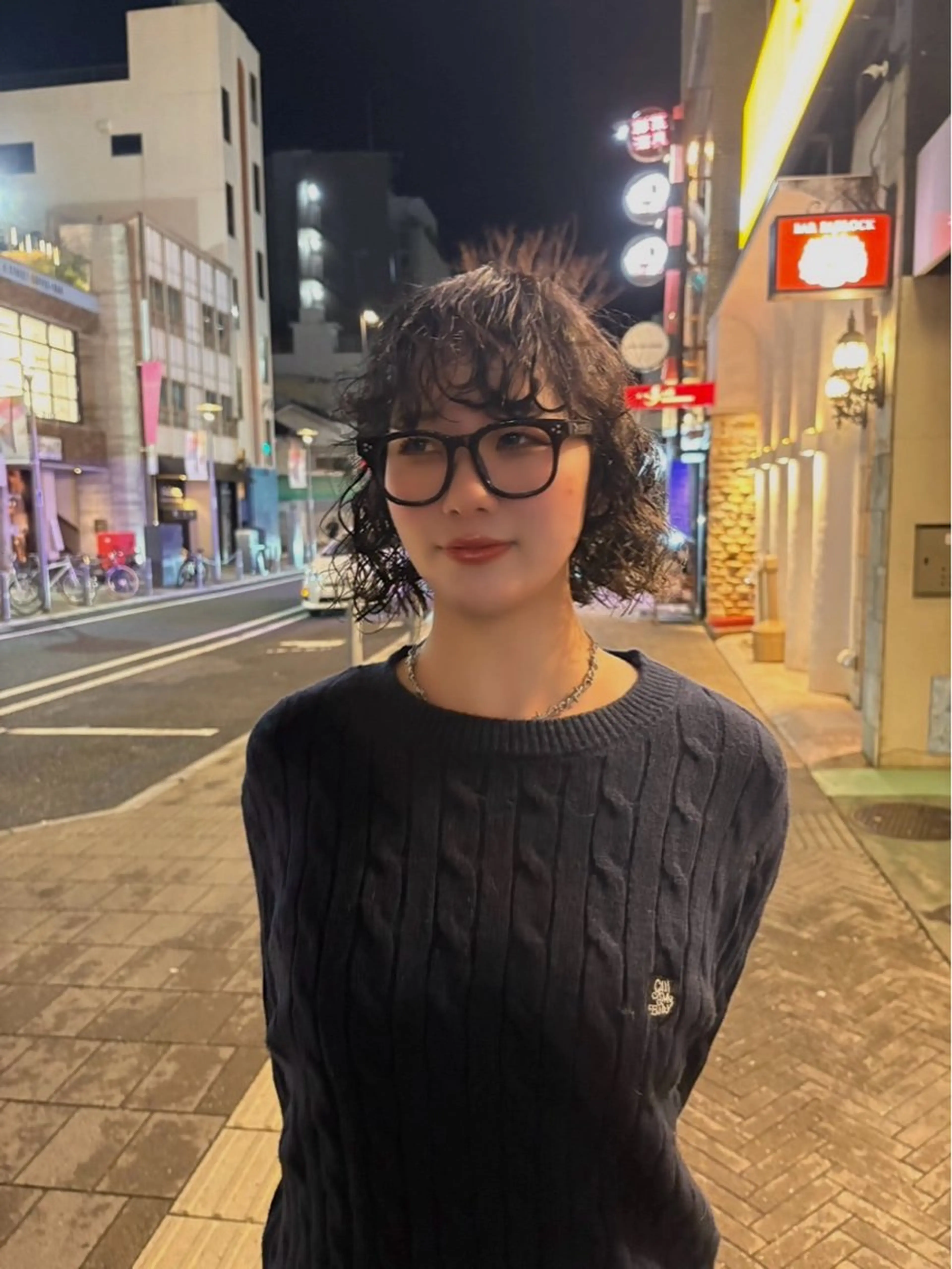 ショート パーマ カット パーマ balance.赤田 蒼空のヘアスタイル