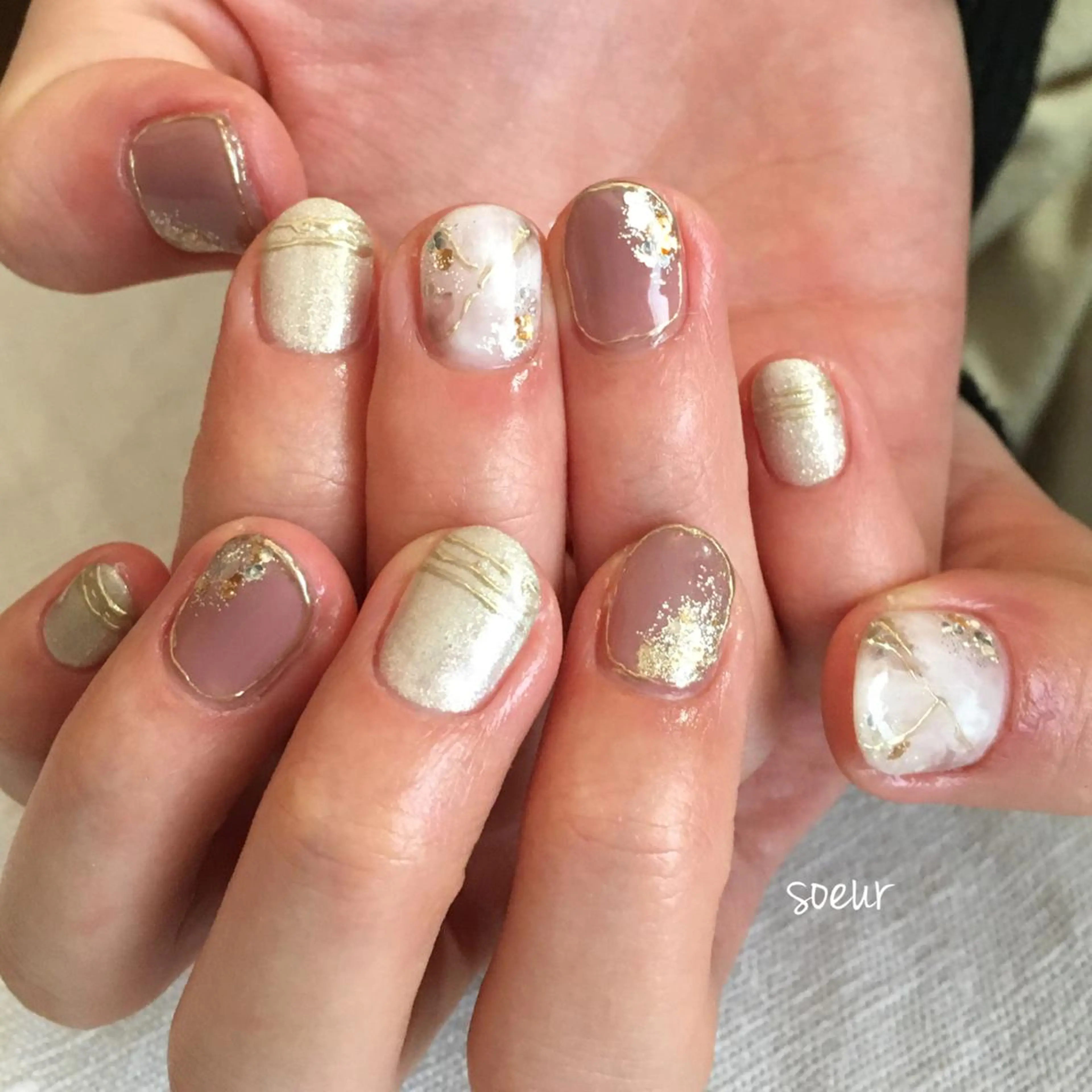 ネイル soeur_ 武蔵浦和のネイルデザイン