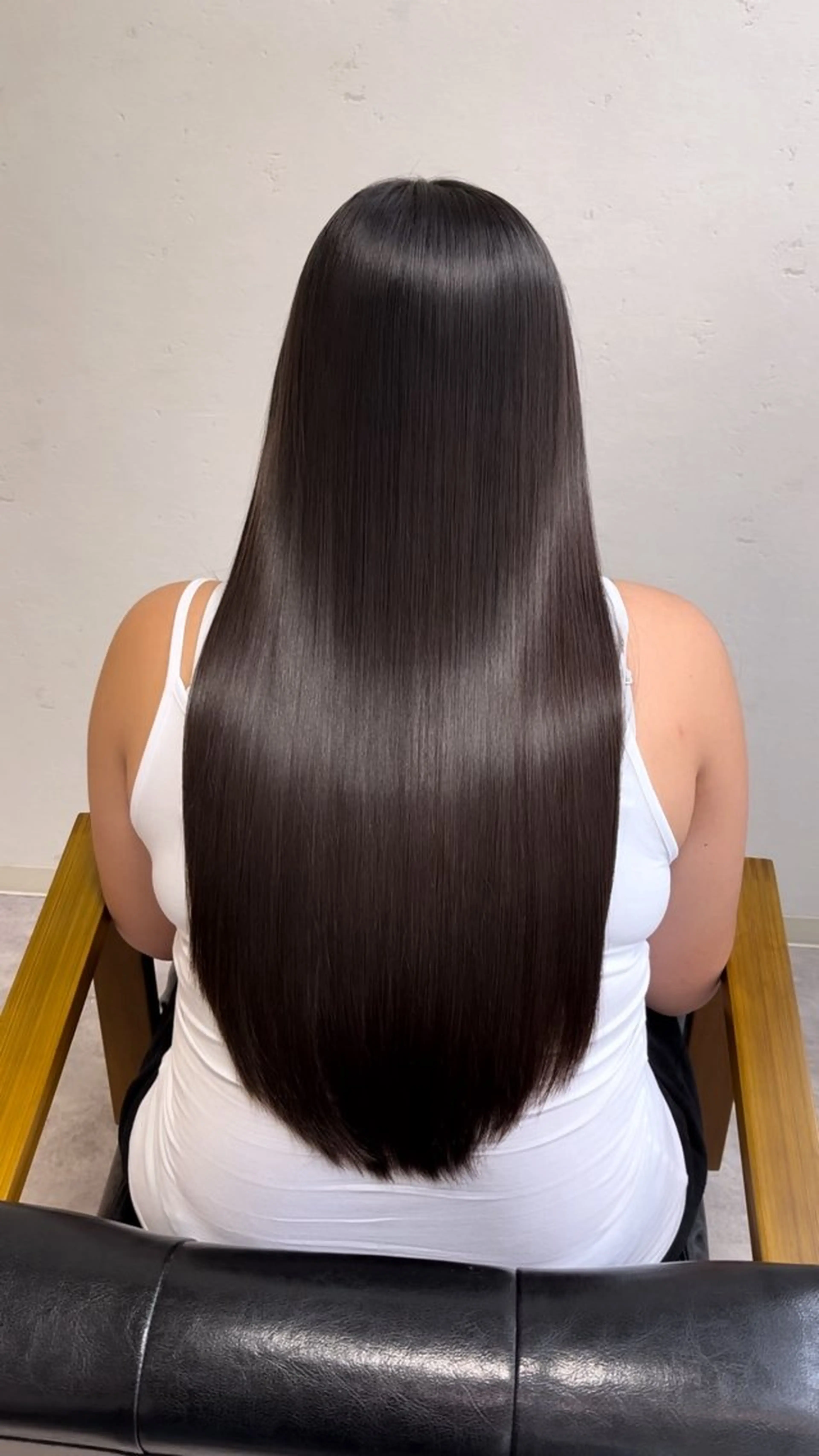 ロング 縮毛矯正 トリートメント 【美髪ストレート】 【縮毛矯正】だいきのヘアスタイル