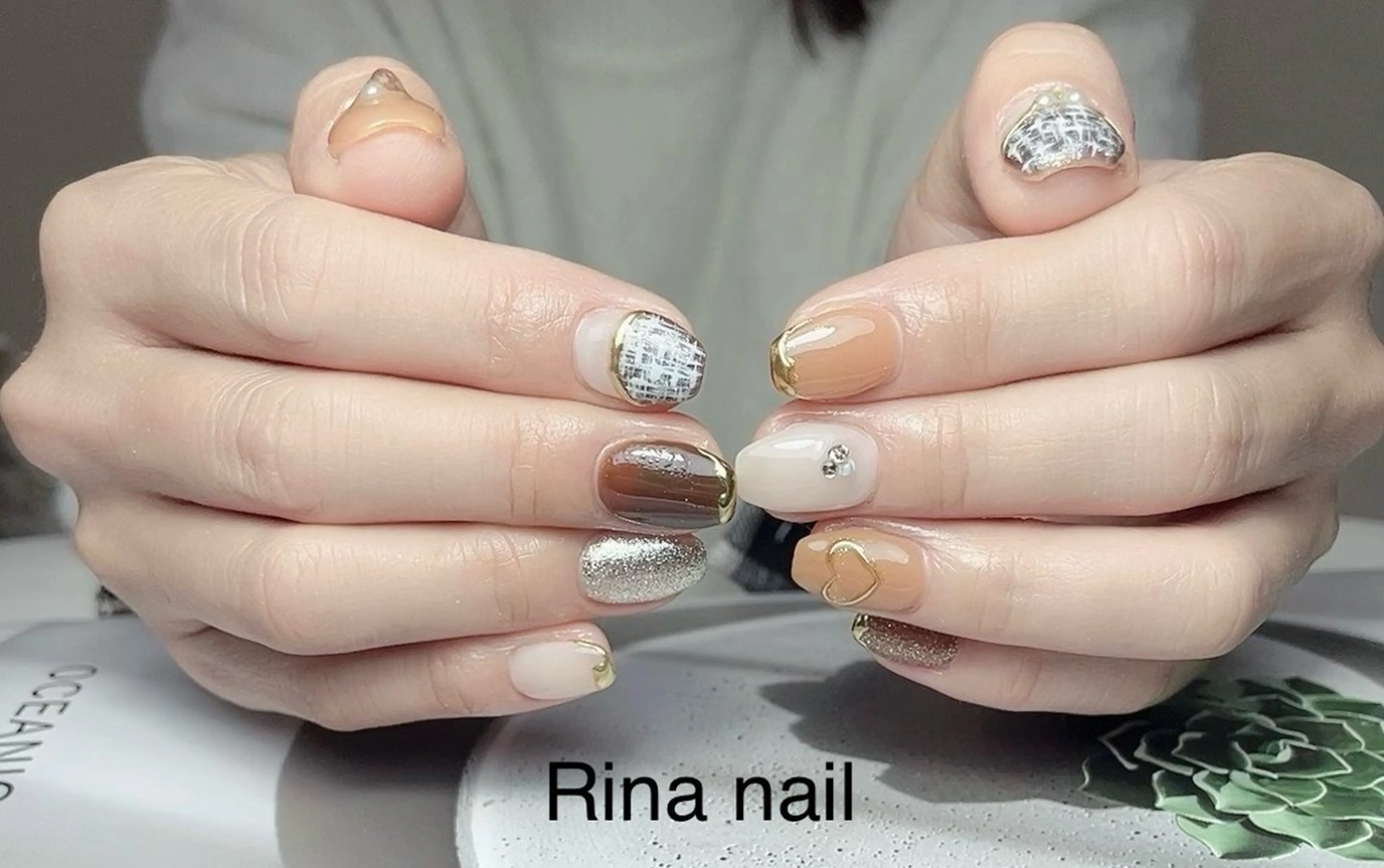 ネイル ハンドネイル リナネイルサロン 松戸八柱所属・リナ ネイルサロンのネイルデザイン