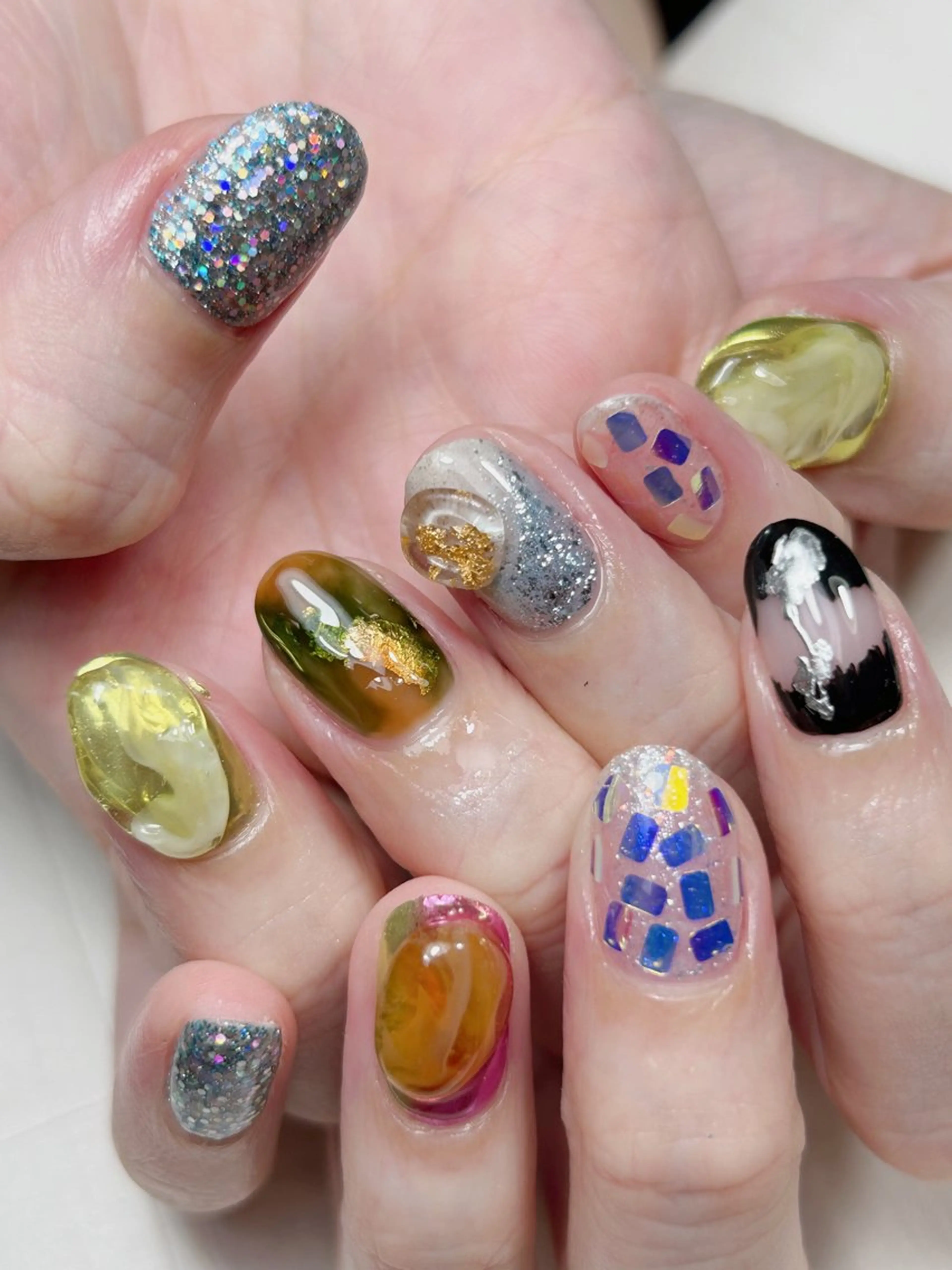 ネイル 大崎 奈々のネイルデザイン