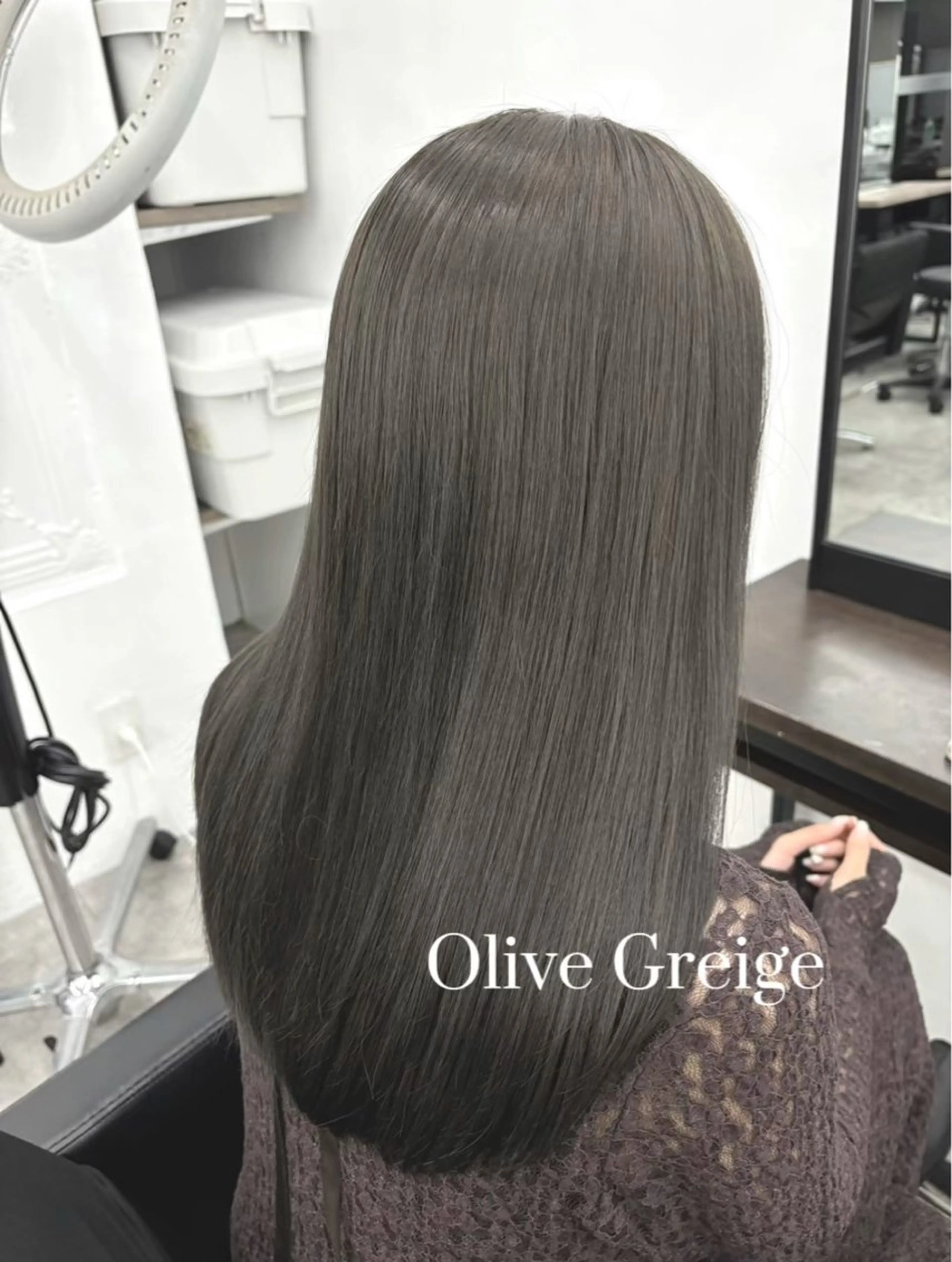 ロング 髪質改善 似合わせカット ヘアカラー トリートメント ヘッドスパ 艶髪/トリートメント /透明感🍒YUAのヘアスタイル