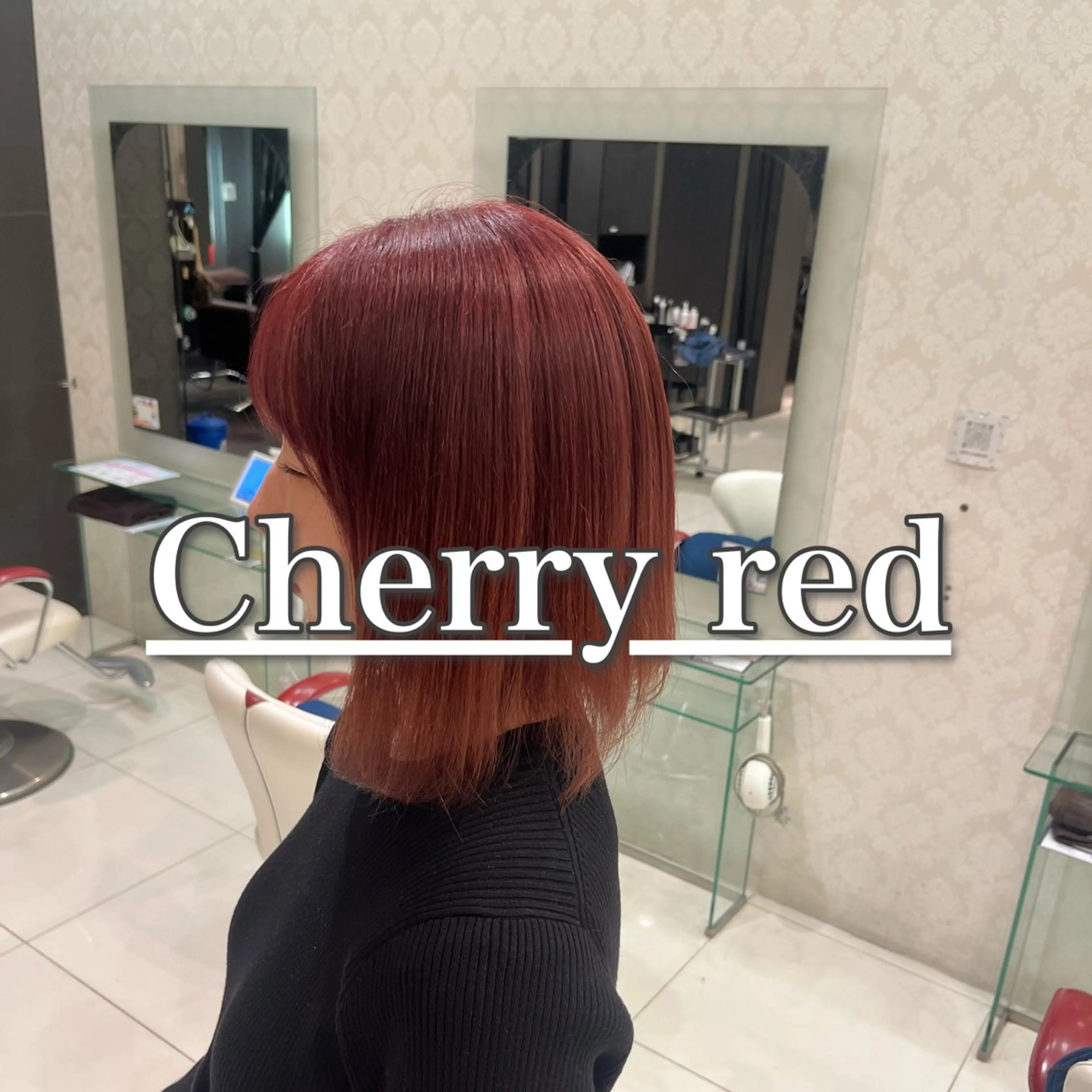 ミディアム カラー ブリーチ/暖色カラー 宮城陽日のヘアスタイル