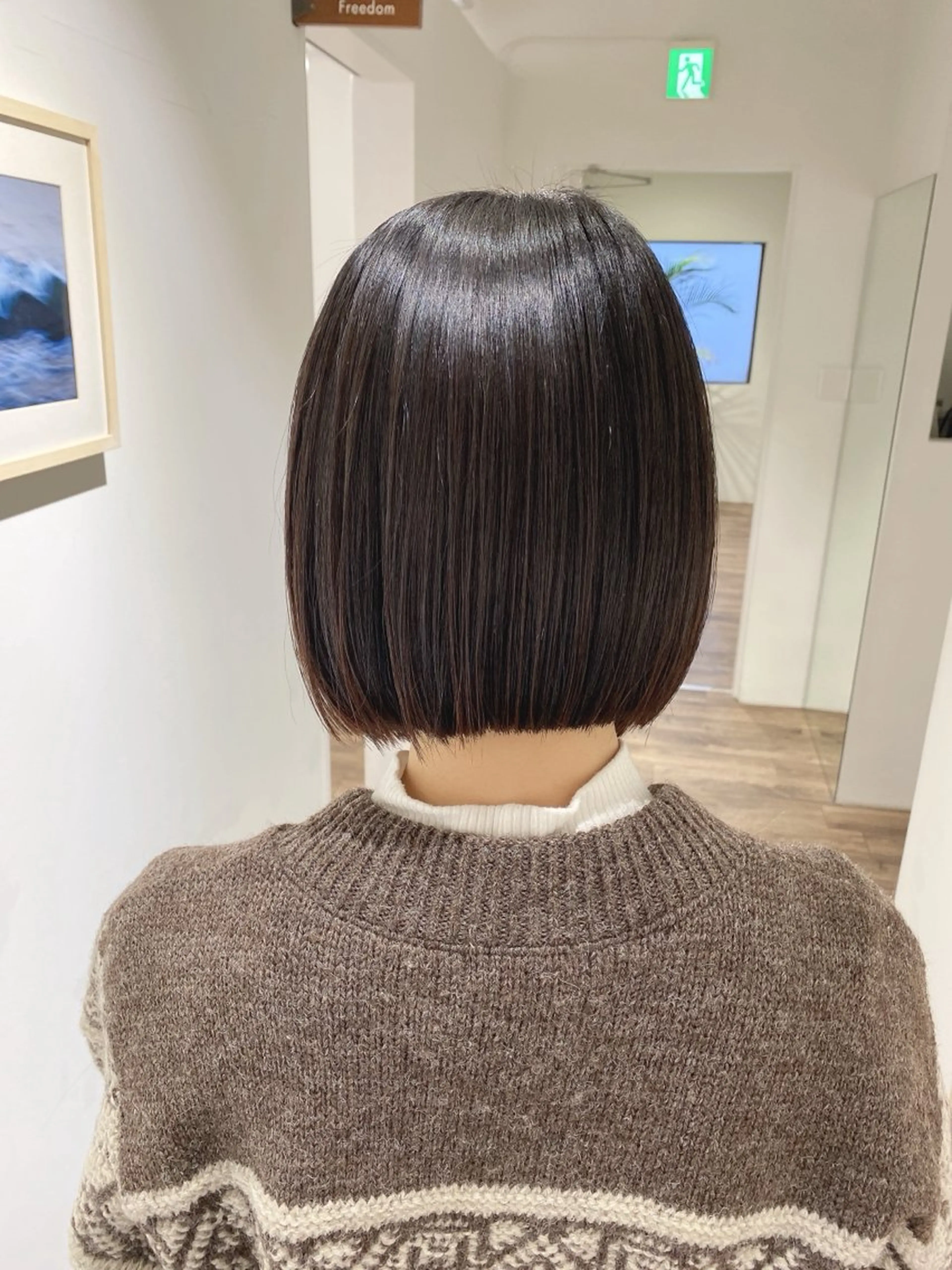 ミディアム カット ハイライト⭐️上野 高広のヘアスタイル