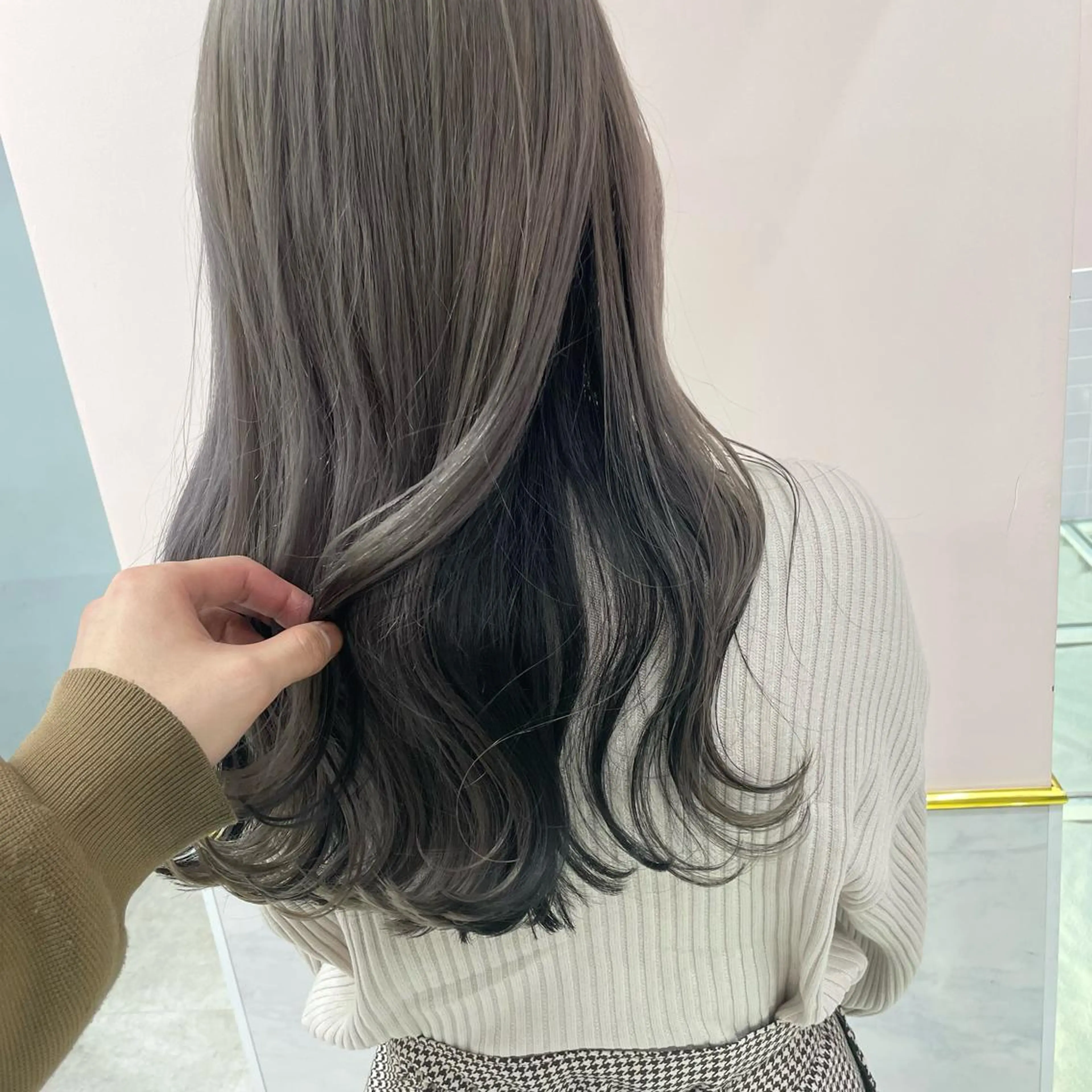ショート カラー ヘアカラー トリートメント ヘアセット 🫧tatsuki 🫧“lot 横浜“のヘアスタイル