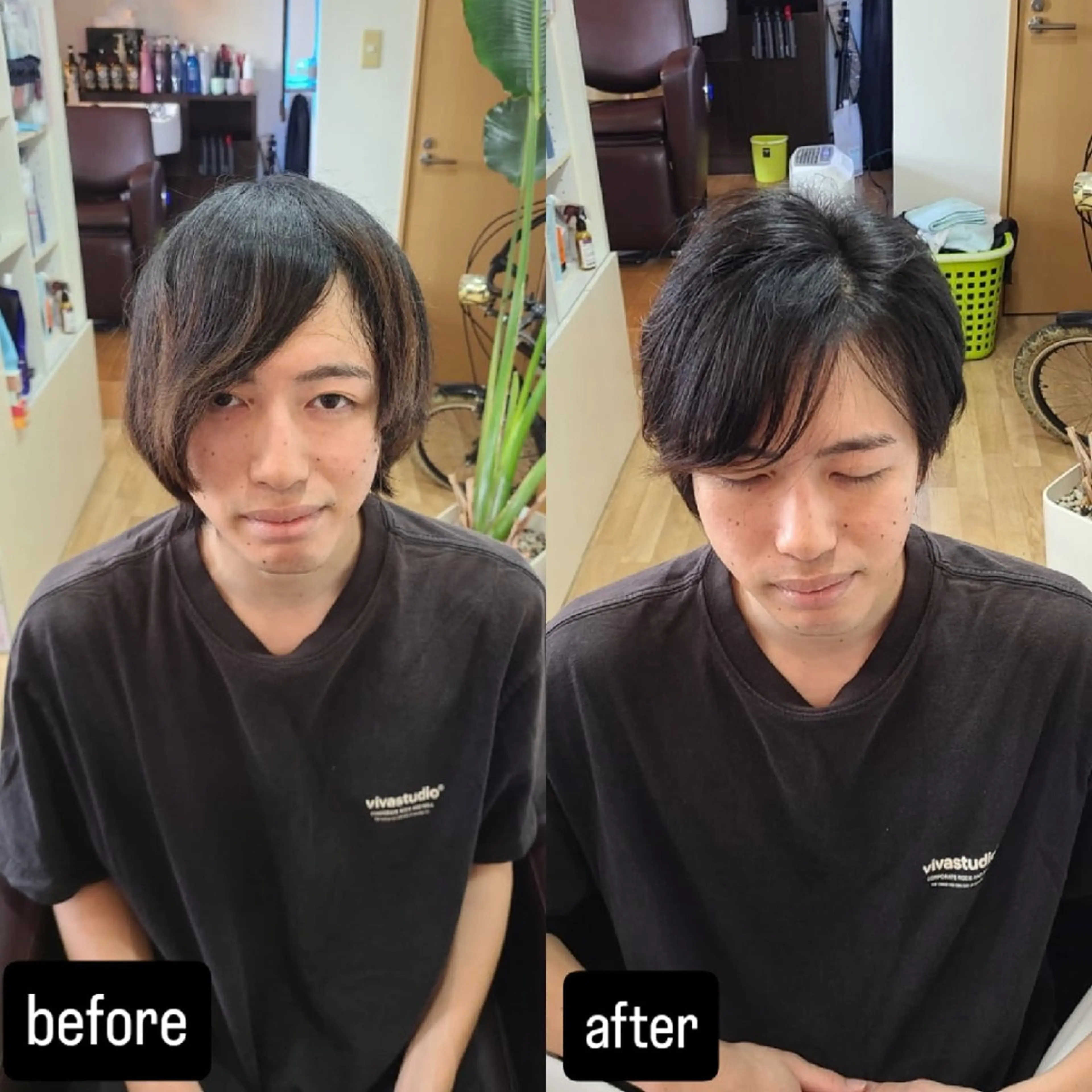 メンズ シ マのヘアスタイル
