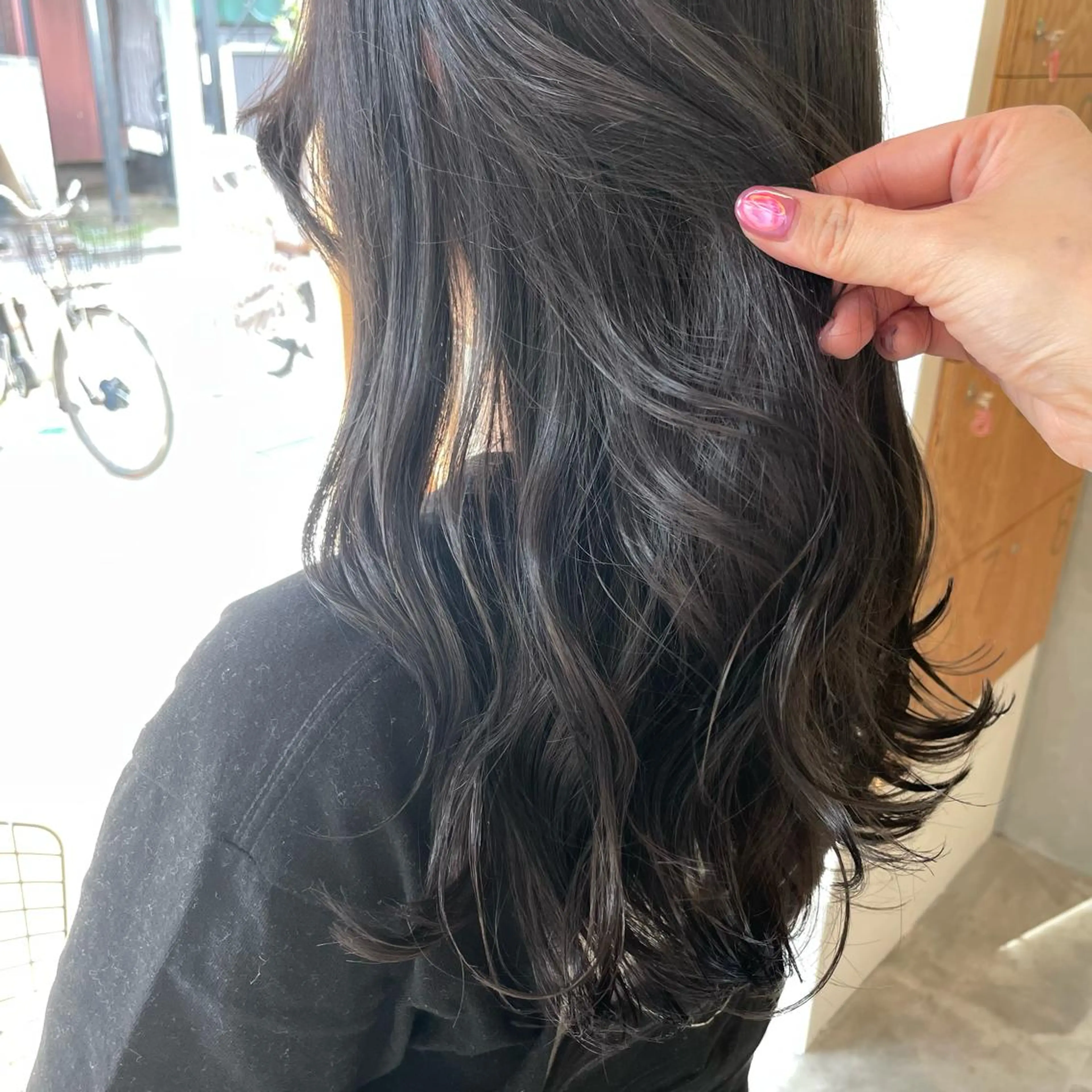 ロング カラー ヘアカラー 中山 まどかのヘアスタイル