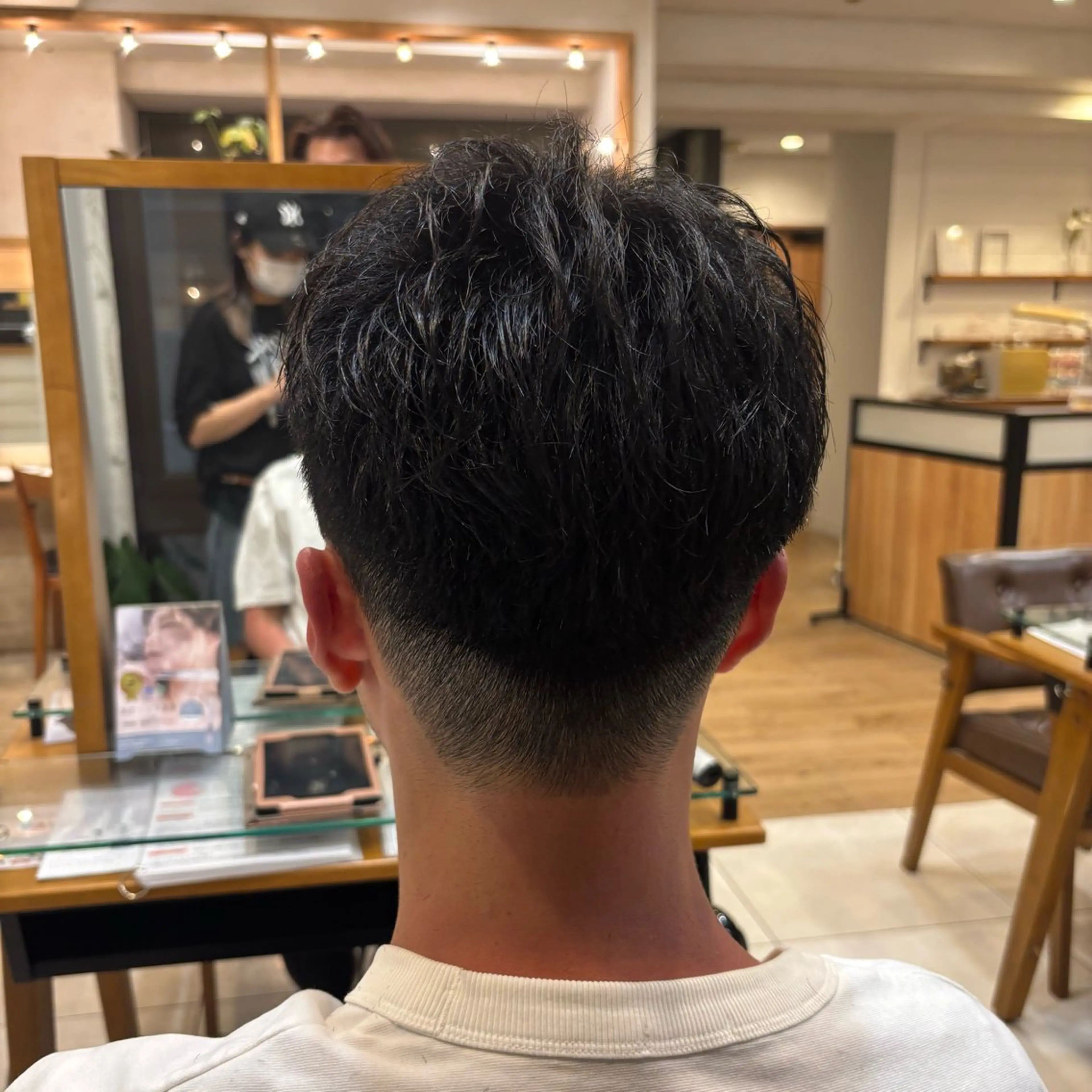 メンズ 新原 陽那のヘアスタイル