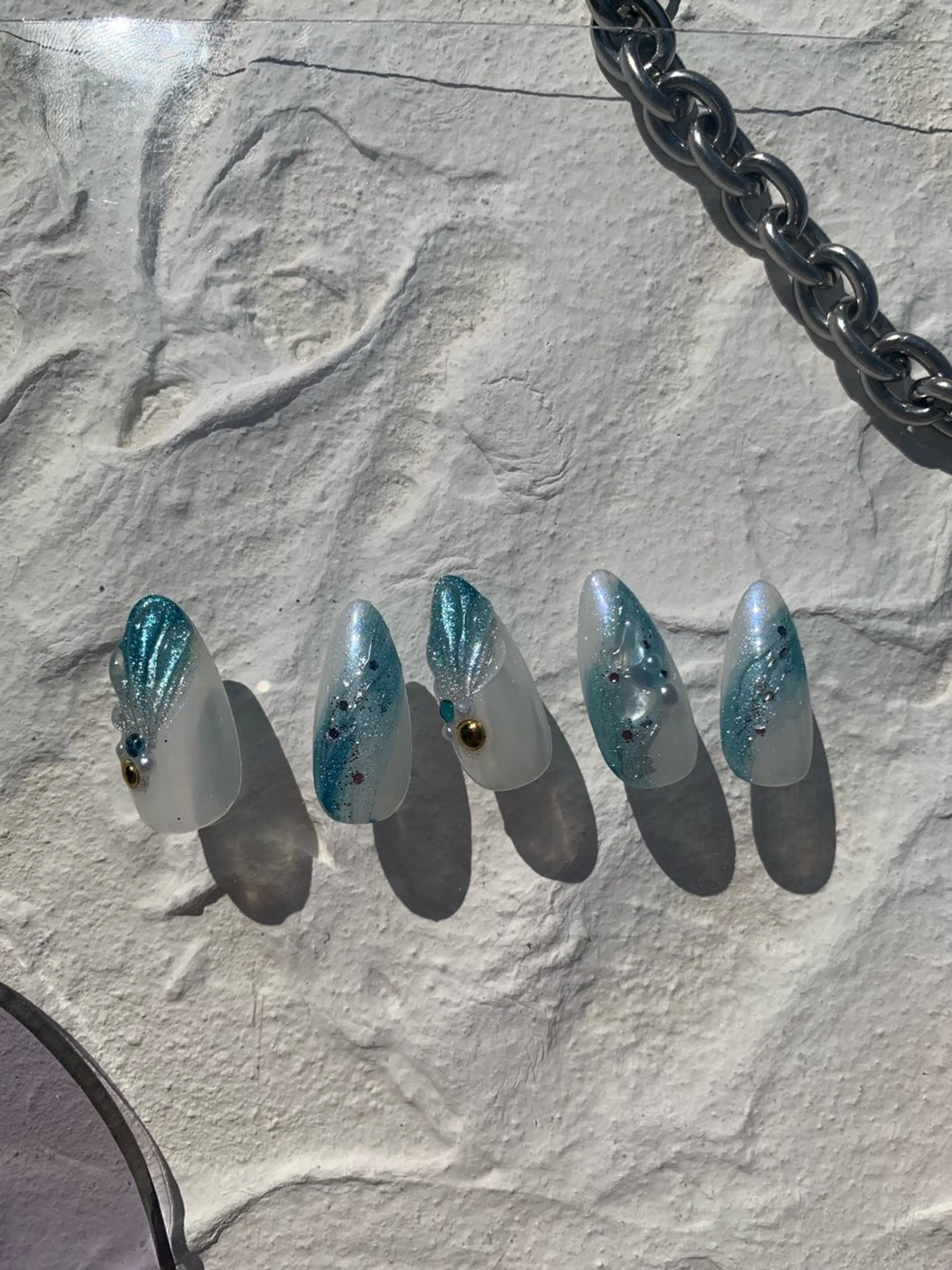 ネイル ジェルネイル ロングネイル スカルプネイル ネイルチップ ワンホンネイル happiness nailのネイルデザイン