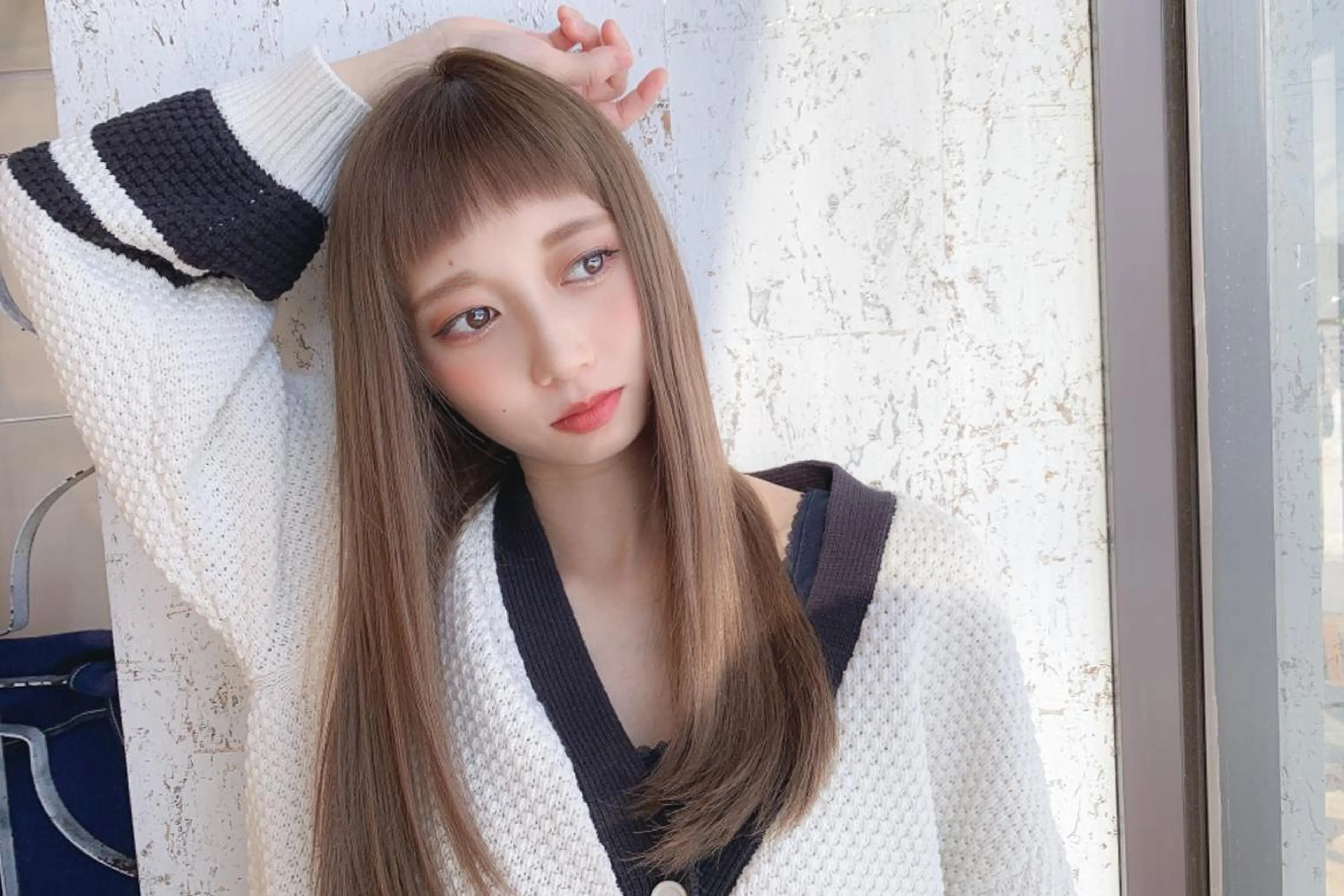 ロング カラー 【tejina】 ochiのヘアスタイル