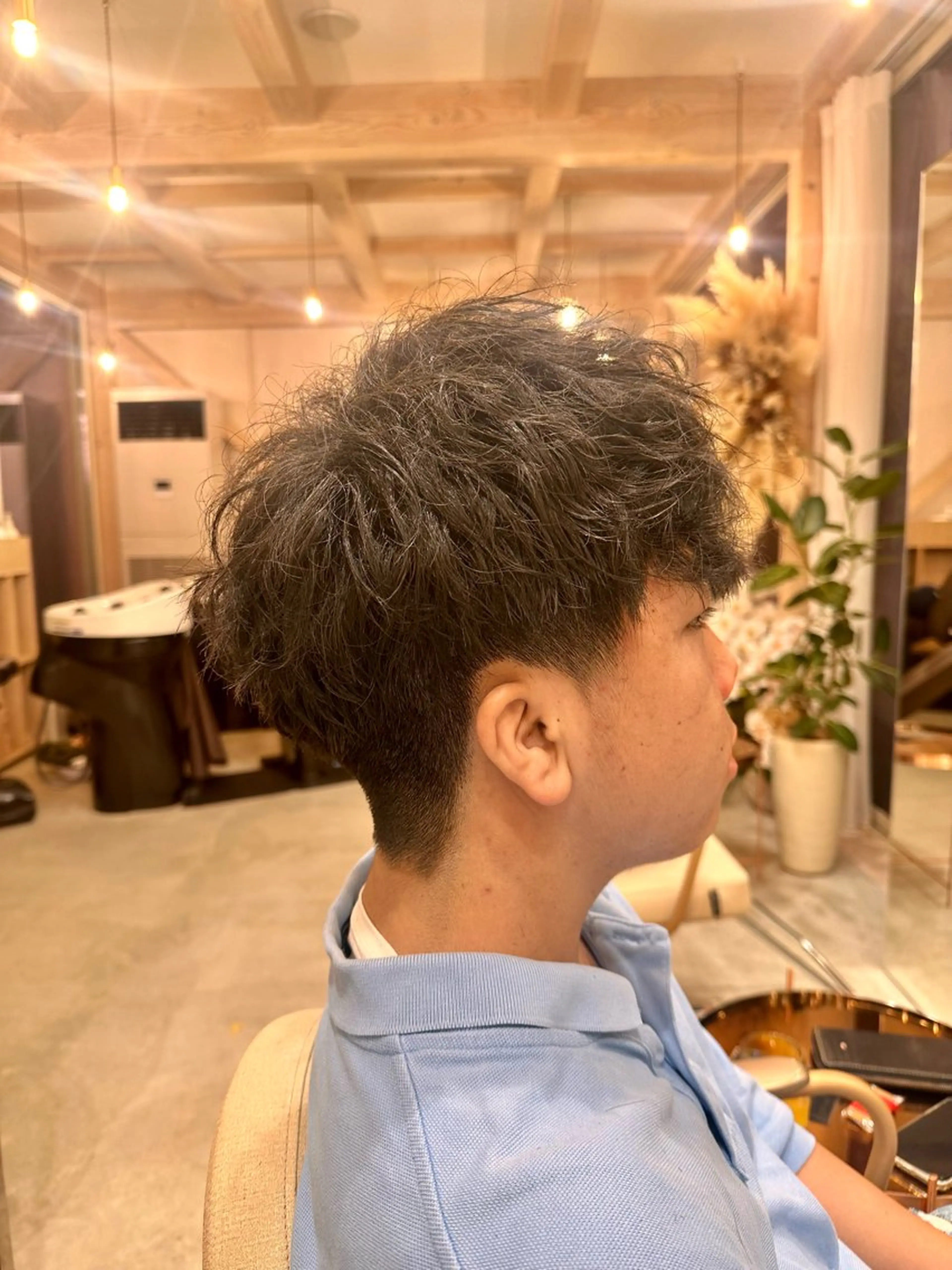 パーマ メンズ メンズパーマ NISHI （ニシ）のヘアスタイル