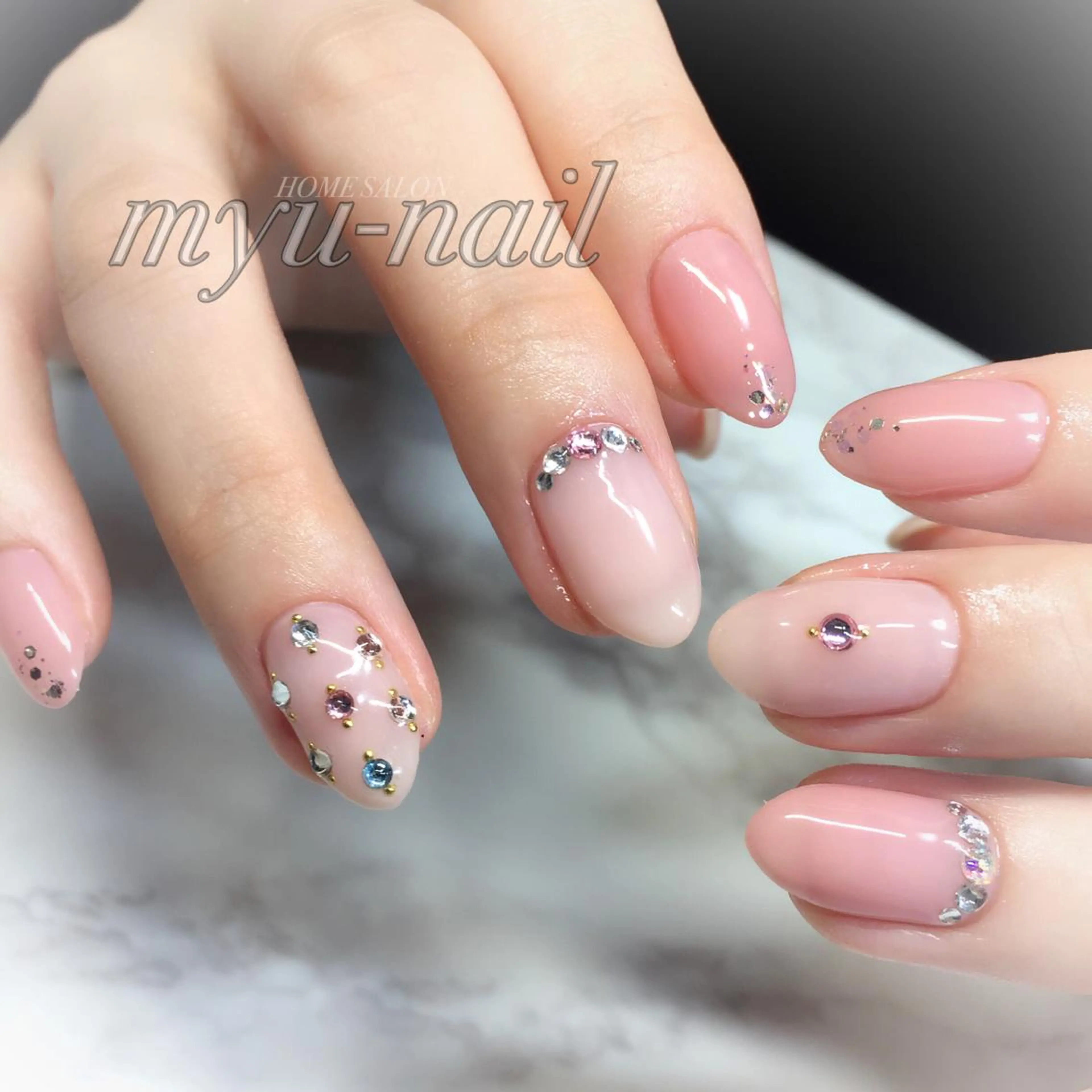 ネイル ホームサロン myu-nailのネイルデザイン