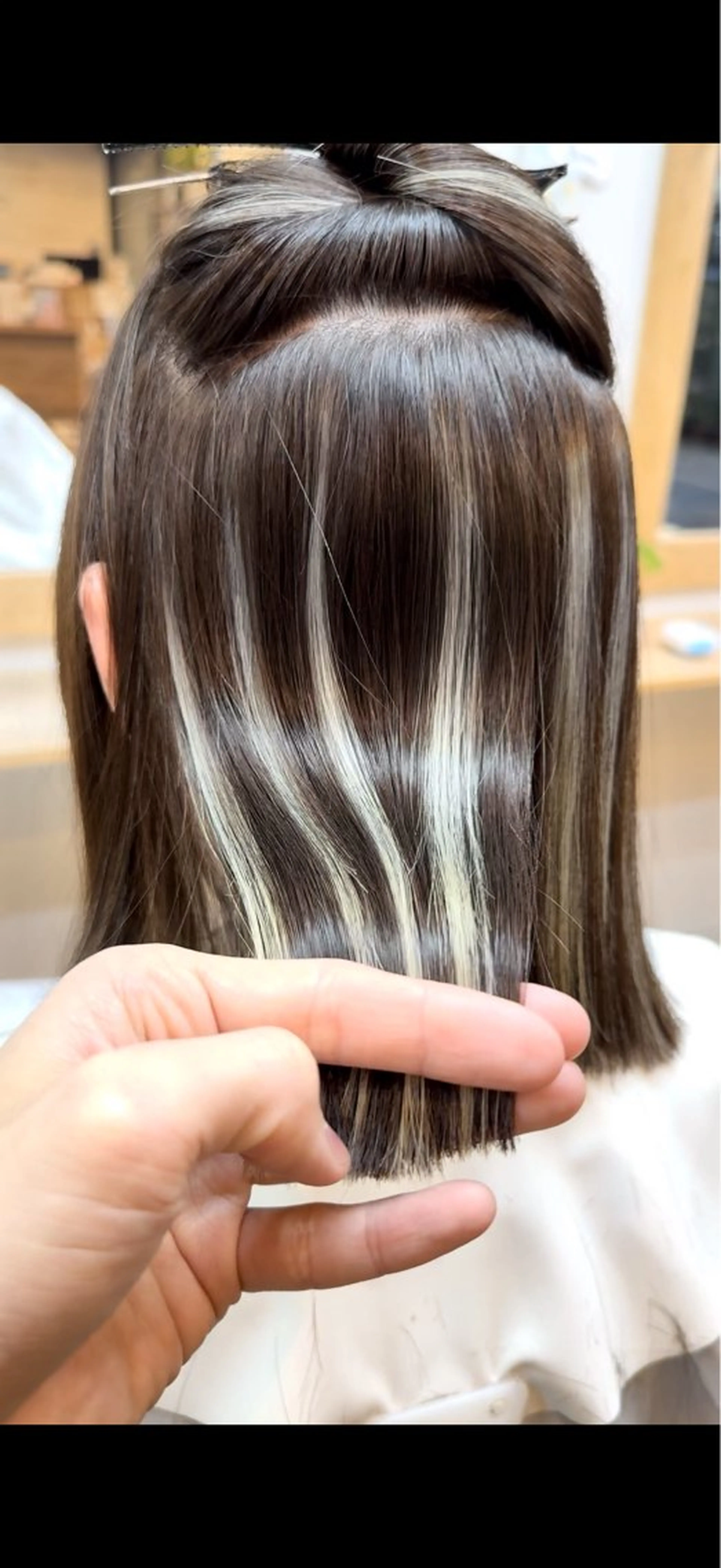 ショート ハイライト トリートメント ヘアカラー トリートメント 🌈ハイライト特化 🌈 🐶ノザワ🐶のヘアスタイル