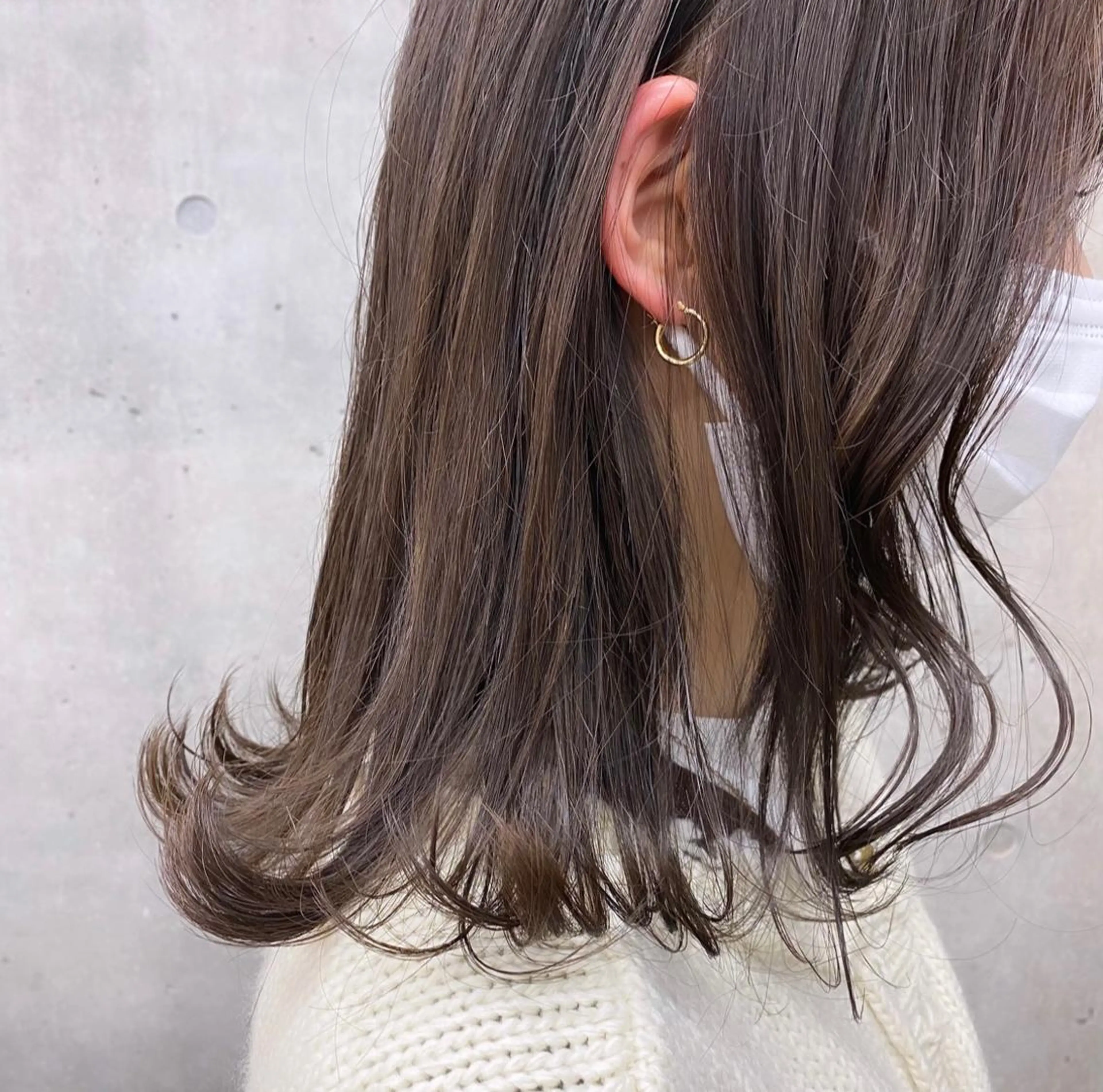 カラー 長嶋美奈/ 韓国風レイヤーカットのマツエク・マツパデザイン