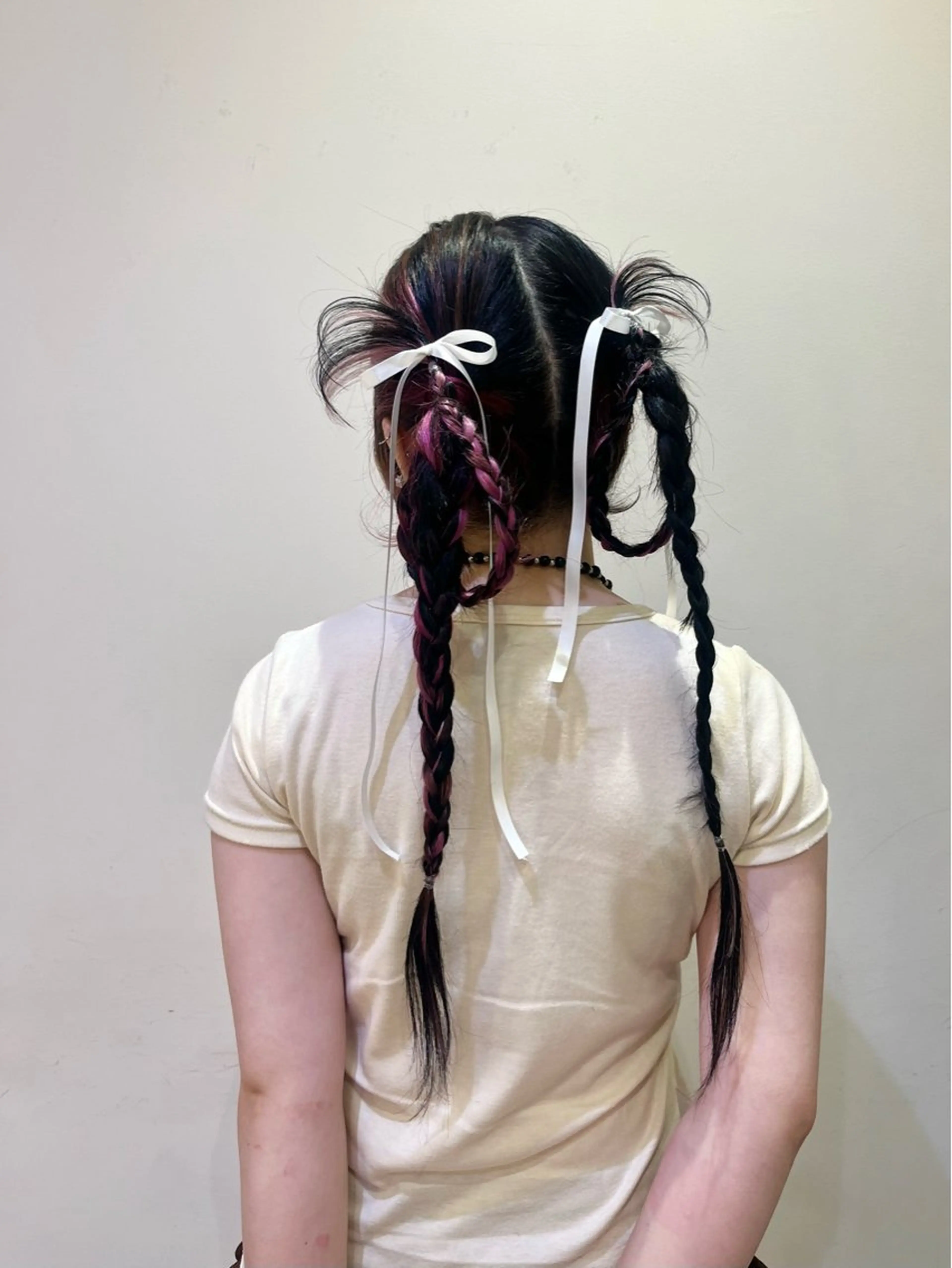 ロング ヘアセット 横浜/デザインカラー 個性派ヘアメ/まこのヘアスタイル