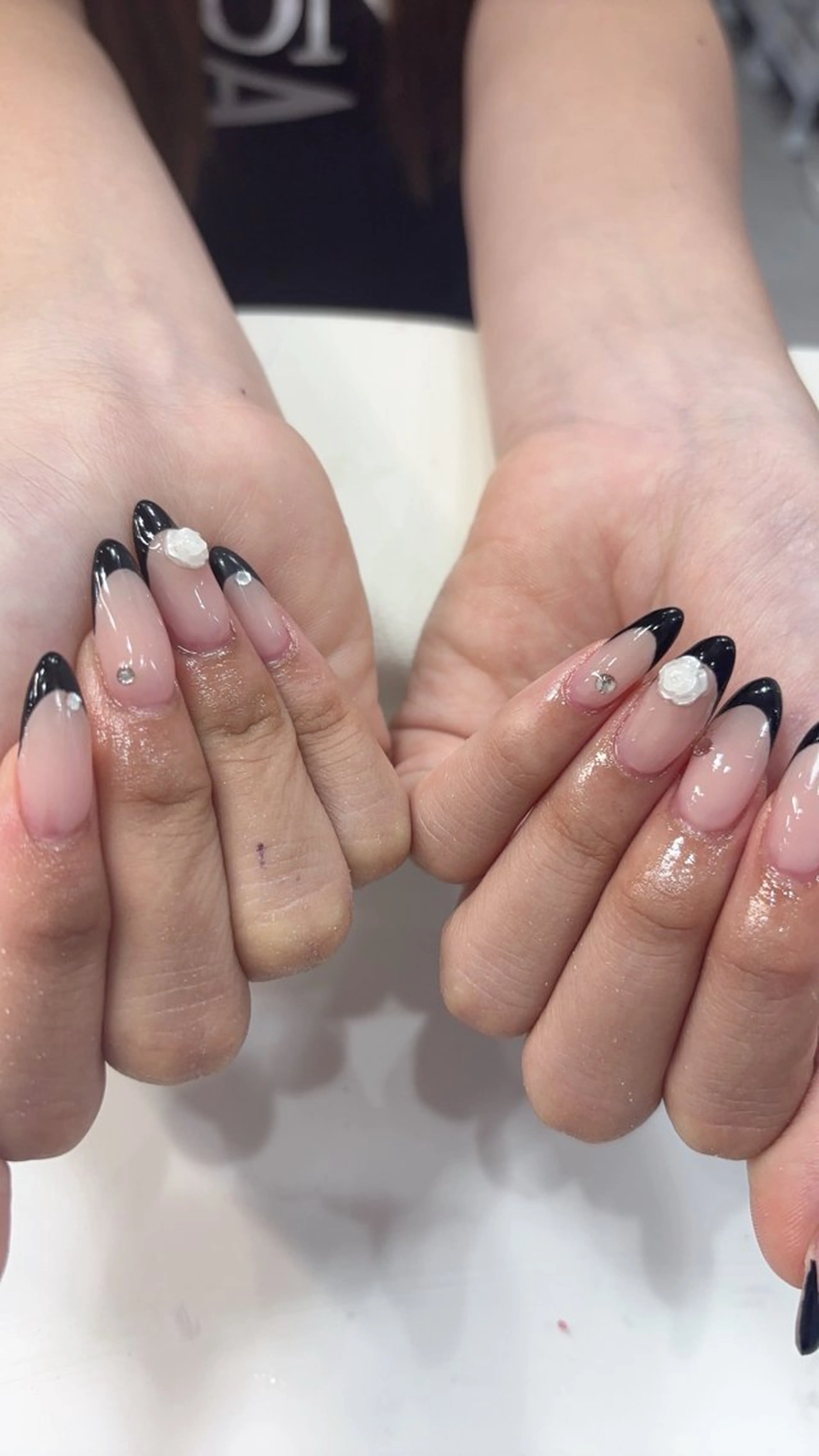 ネイル ハンドネイル 鶴橋wooone nail.rieのネイルデザイン