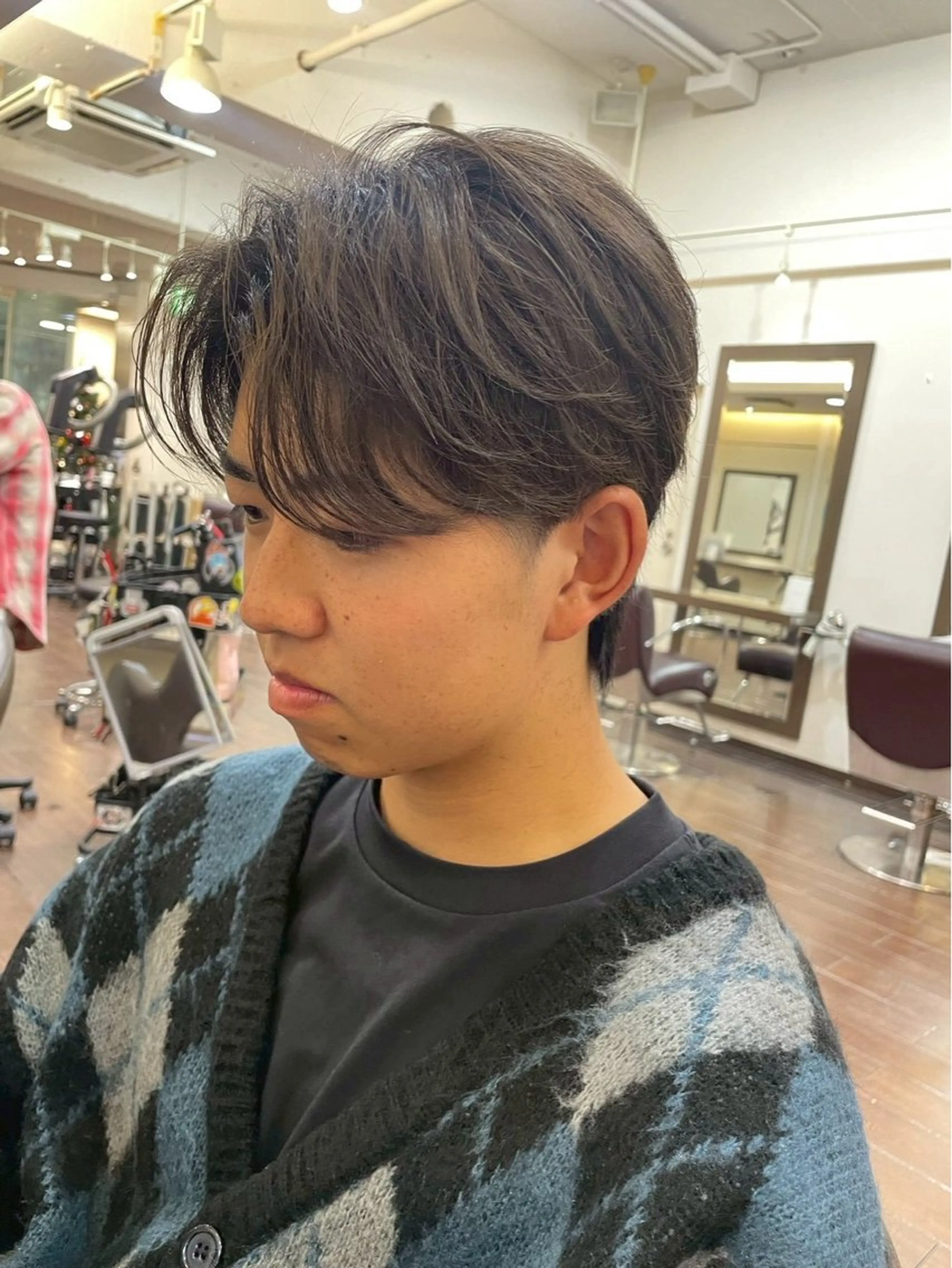 ニュアンスパーマ＋カット✂️の写真