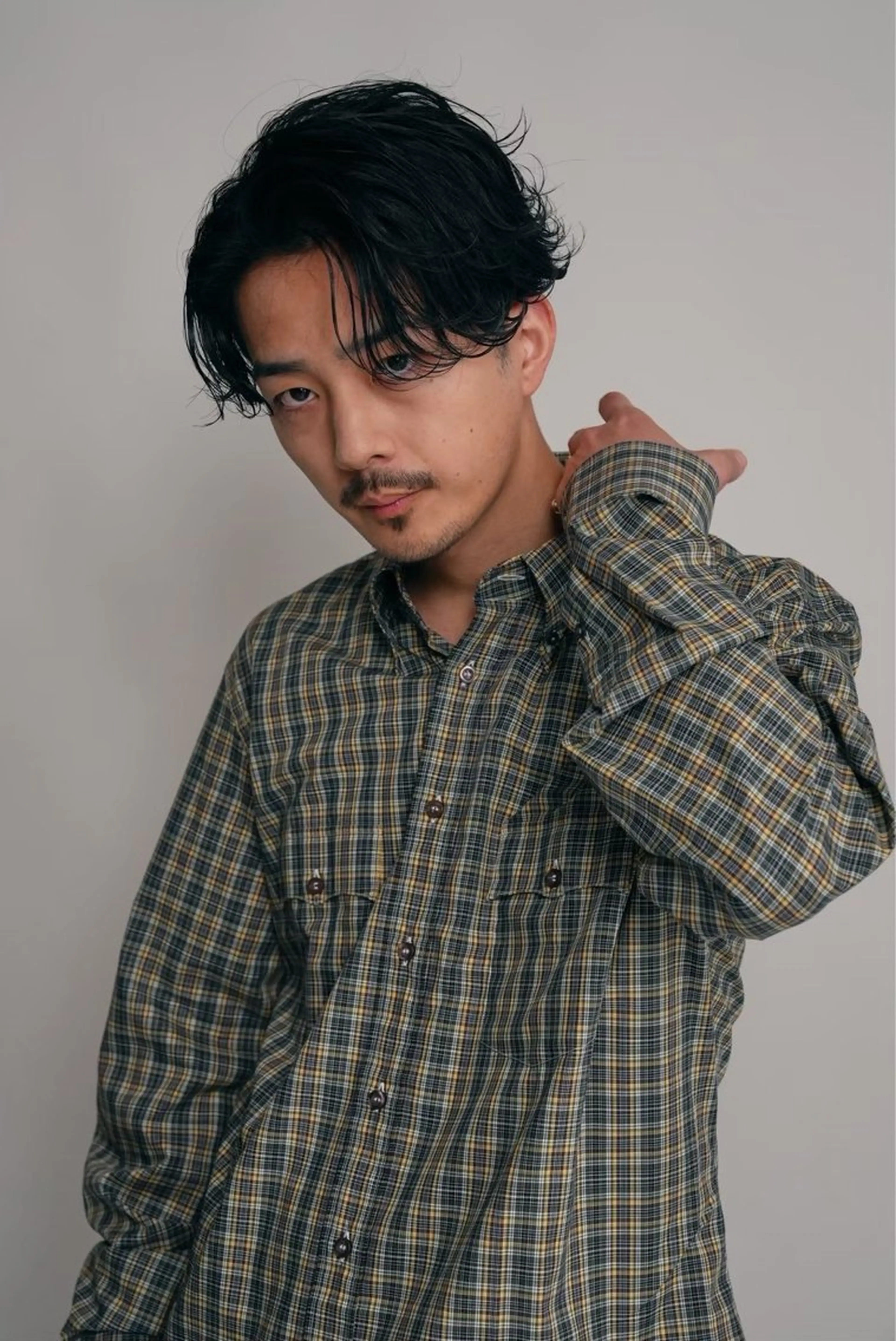 ショート カラー パーマ メンズ カット パーマ fifth 窪田潤平のヘアスタイル