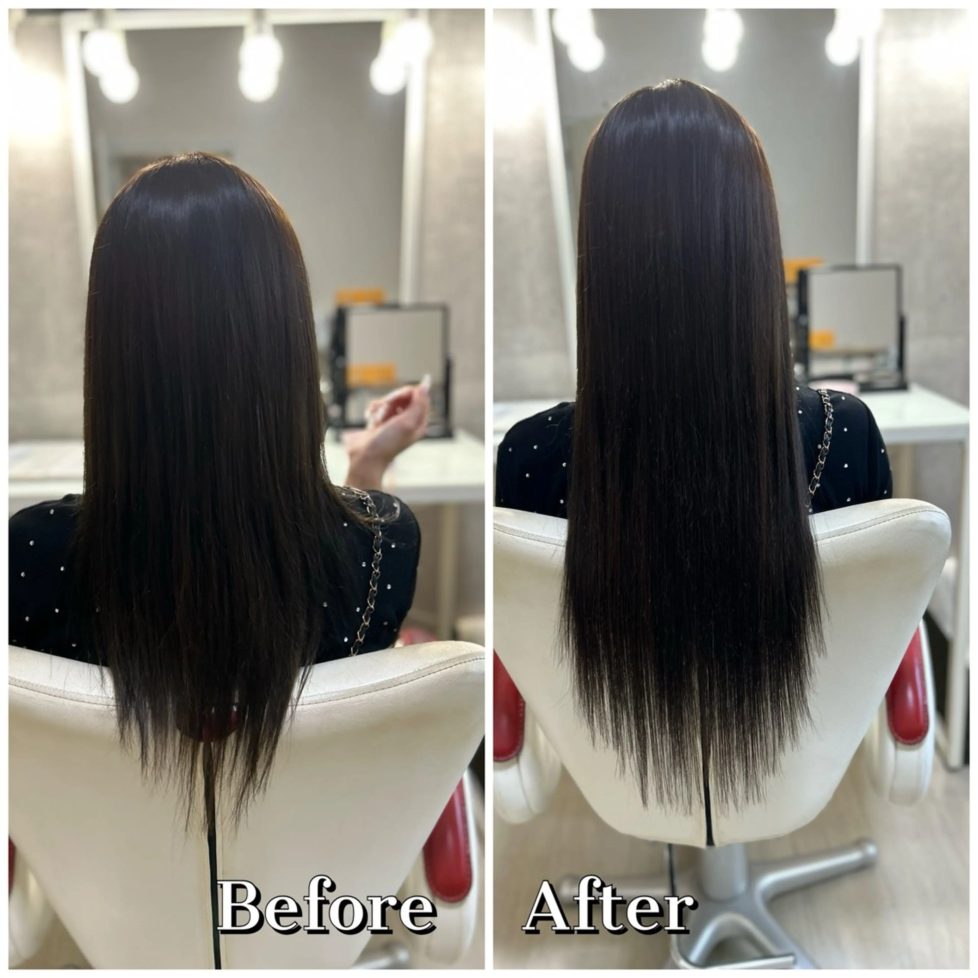 ロング エクステ 🫧ドレスアップ 南草津店🫧のヘアスタイル