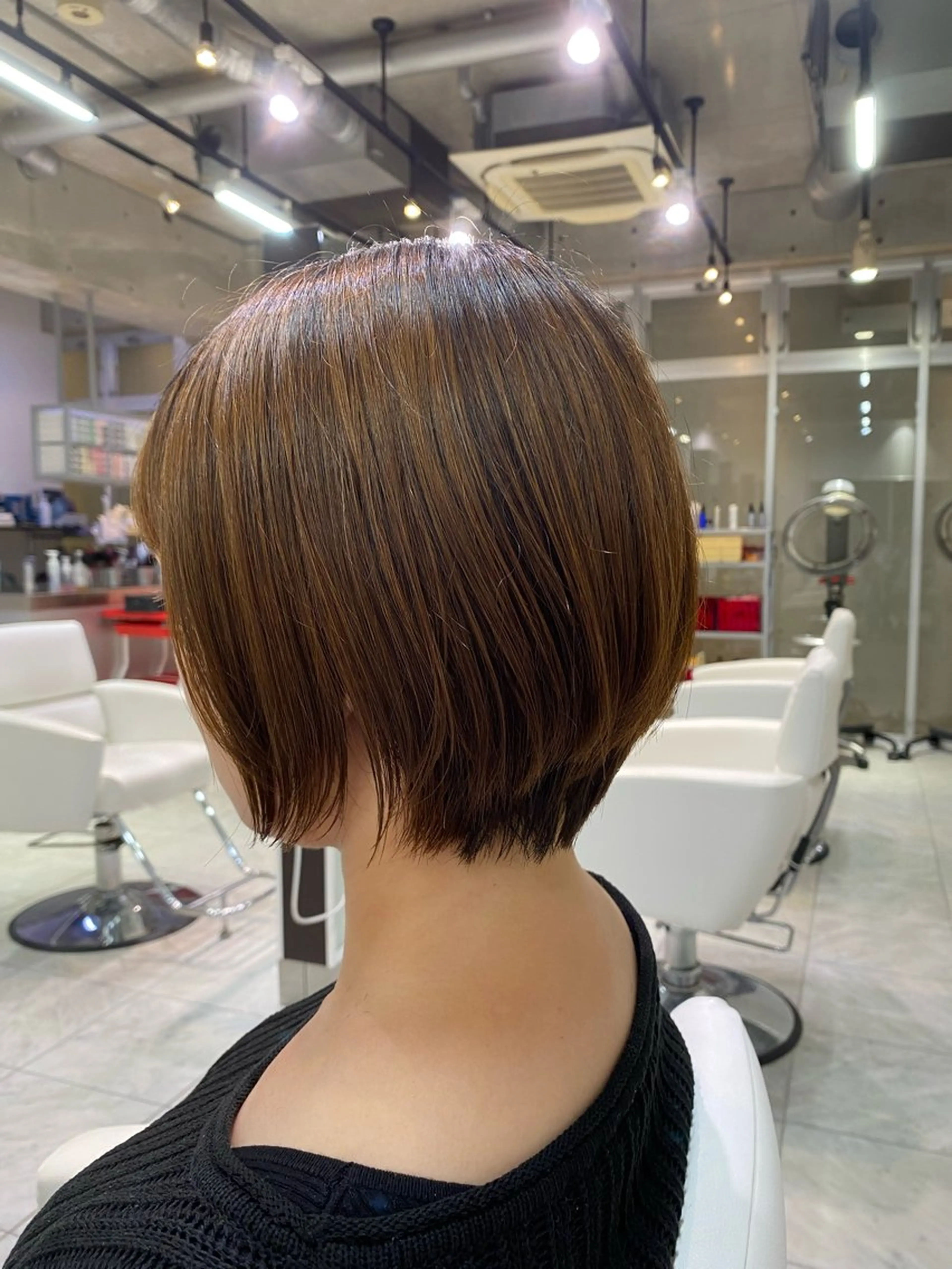 ショート RENJISHI  KICHIJOJI所属・🌈🧡ヤマダ ヒロナ🌈🧡のヘアスタイル