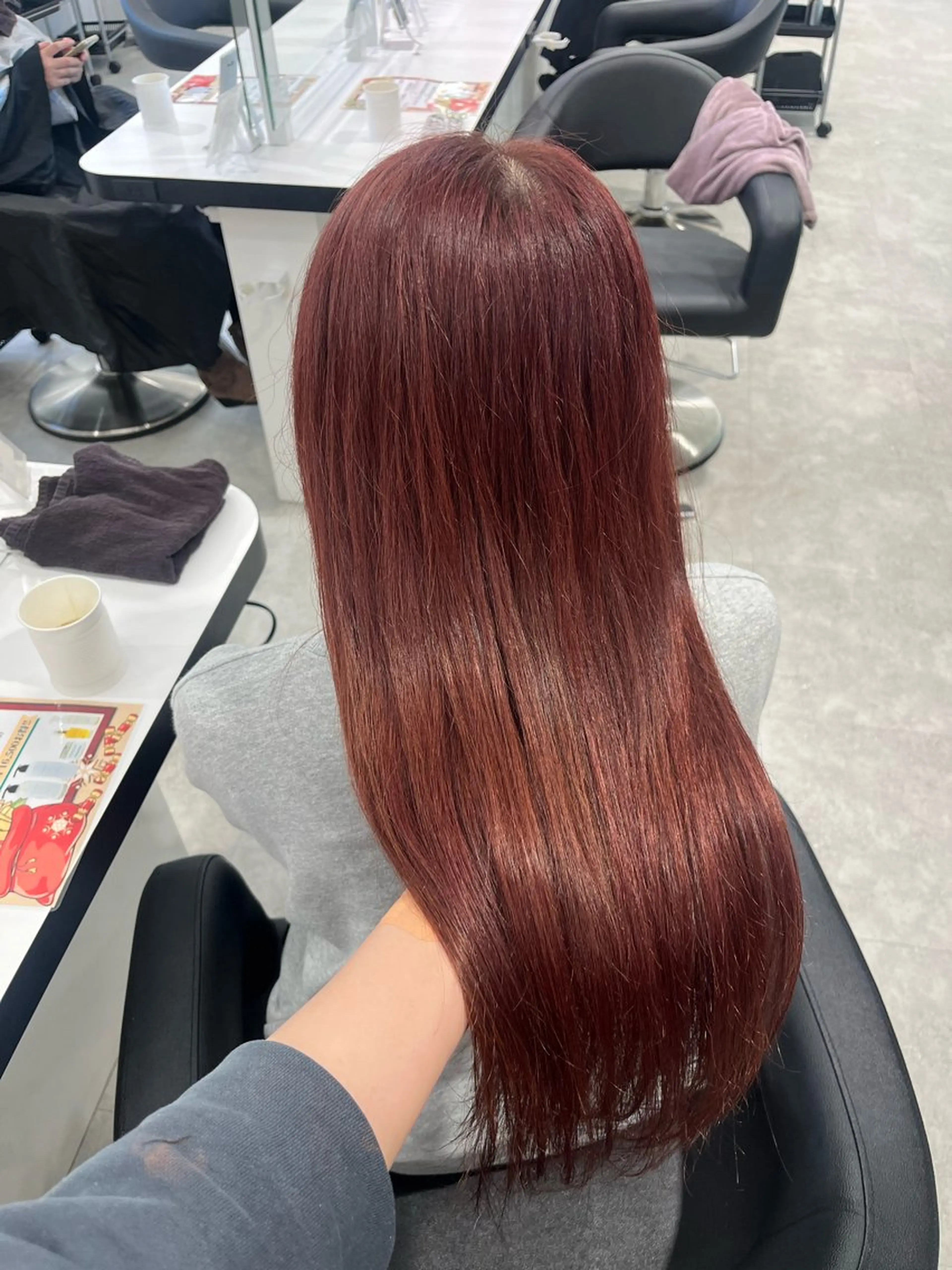 ロング カラー みう/仙台/暖色/ 艶髪/顔周りカット/のヘアスタイル