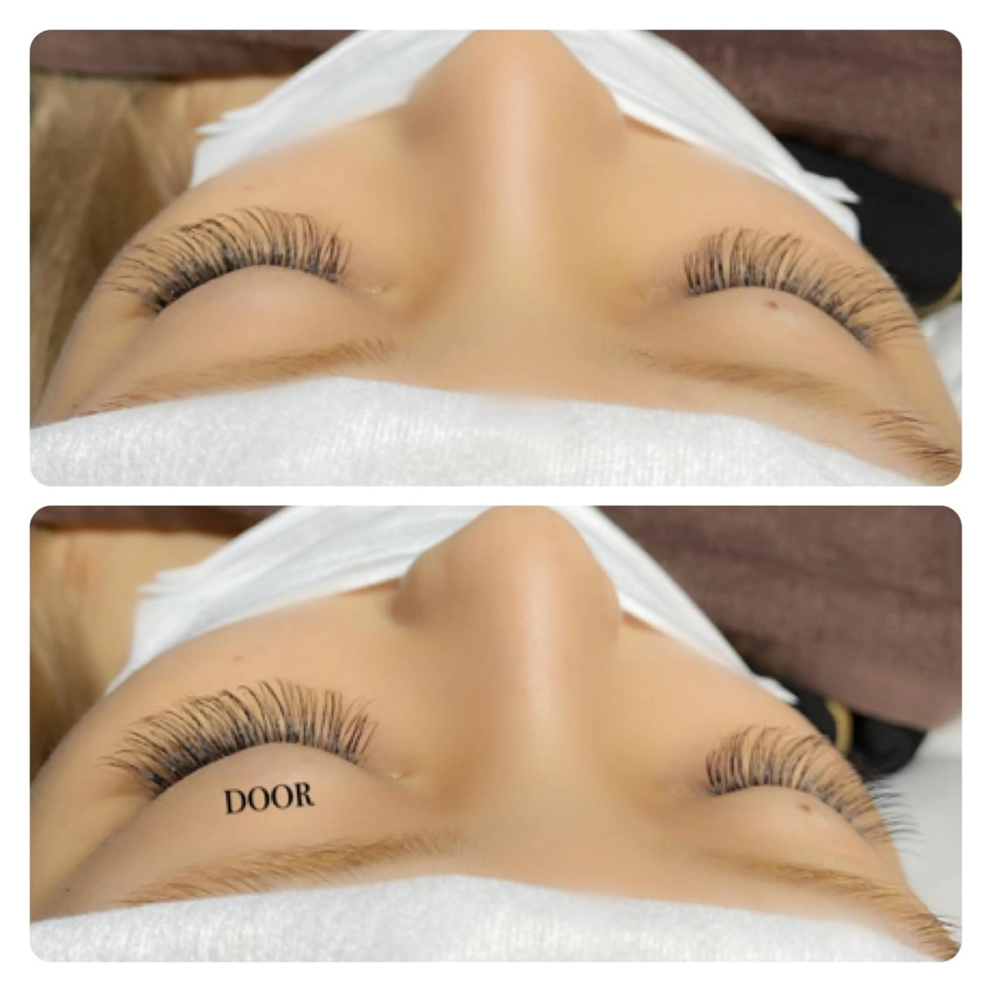 マツエク・マツパ ボリュームラッシュ RINA 💜のマツエク・マツパデザイン