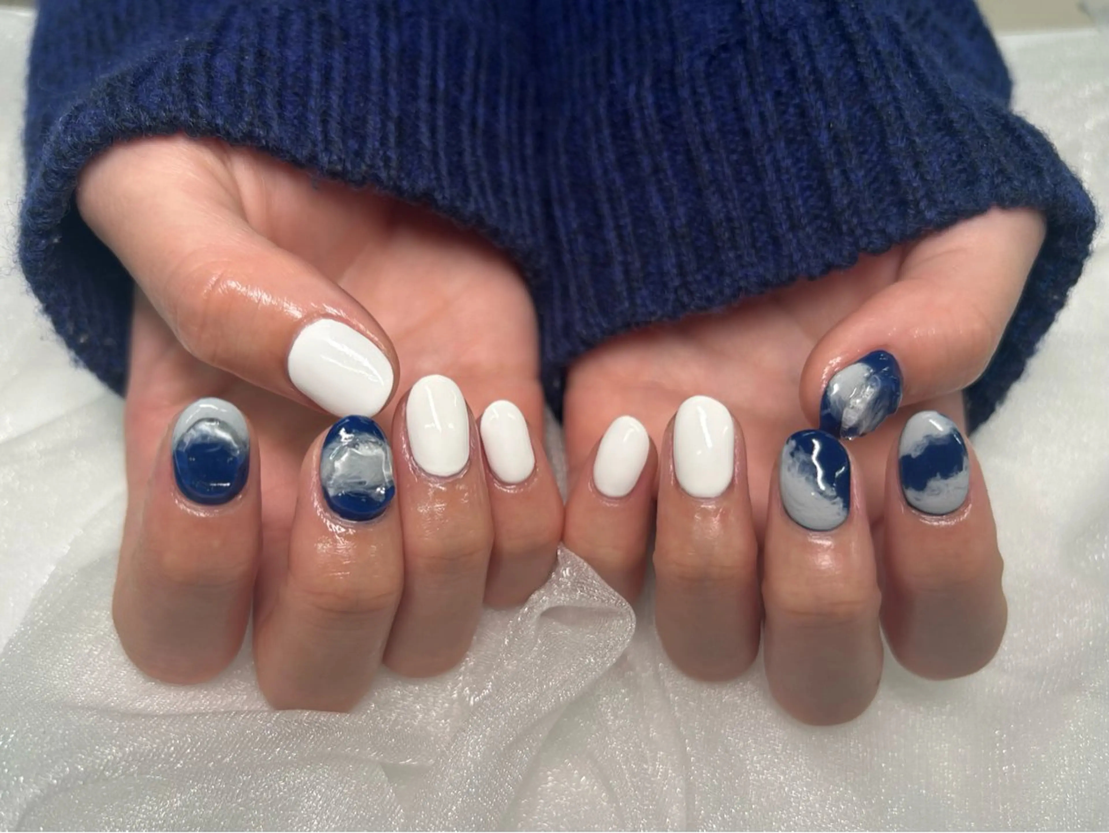 ネイル 持ち込み 加藤 楓子のネイルデザイン