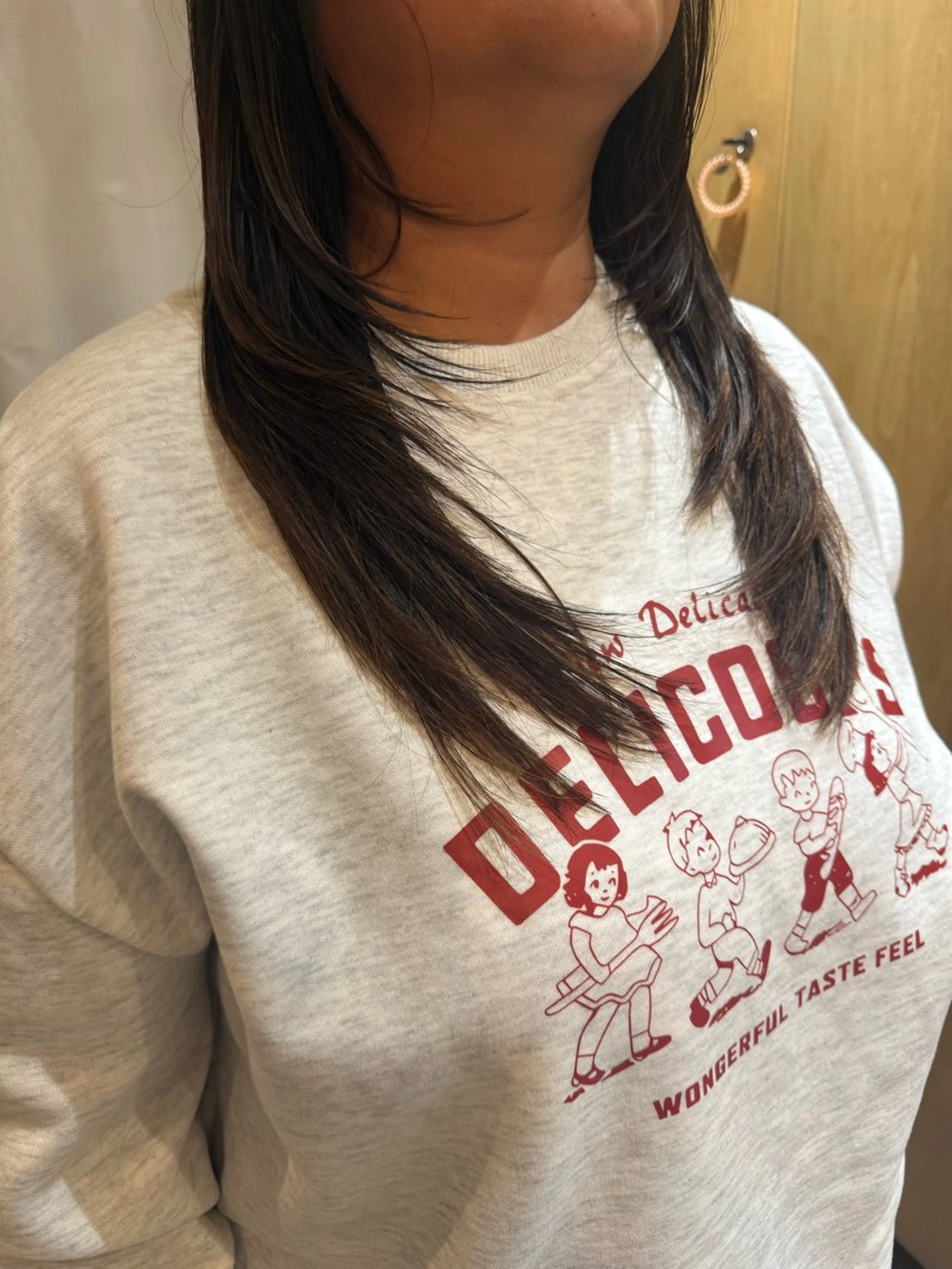 ロング レイヤーカット ミキ🐈‍⬛ カット/カラーのヘアスタイル