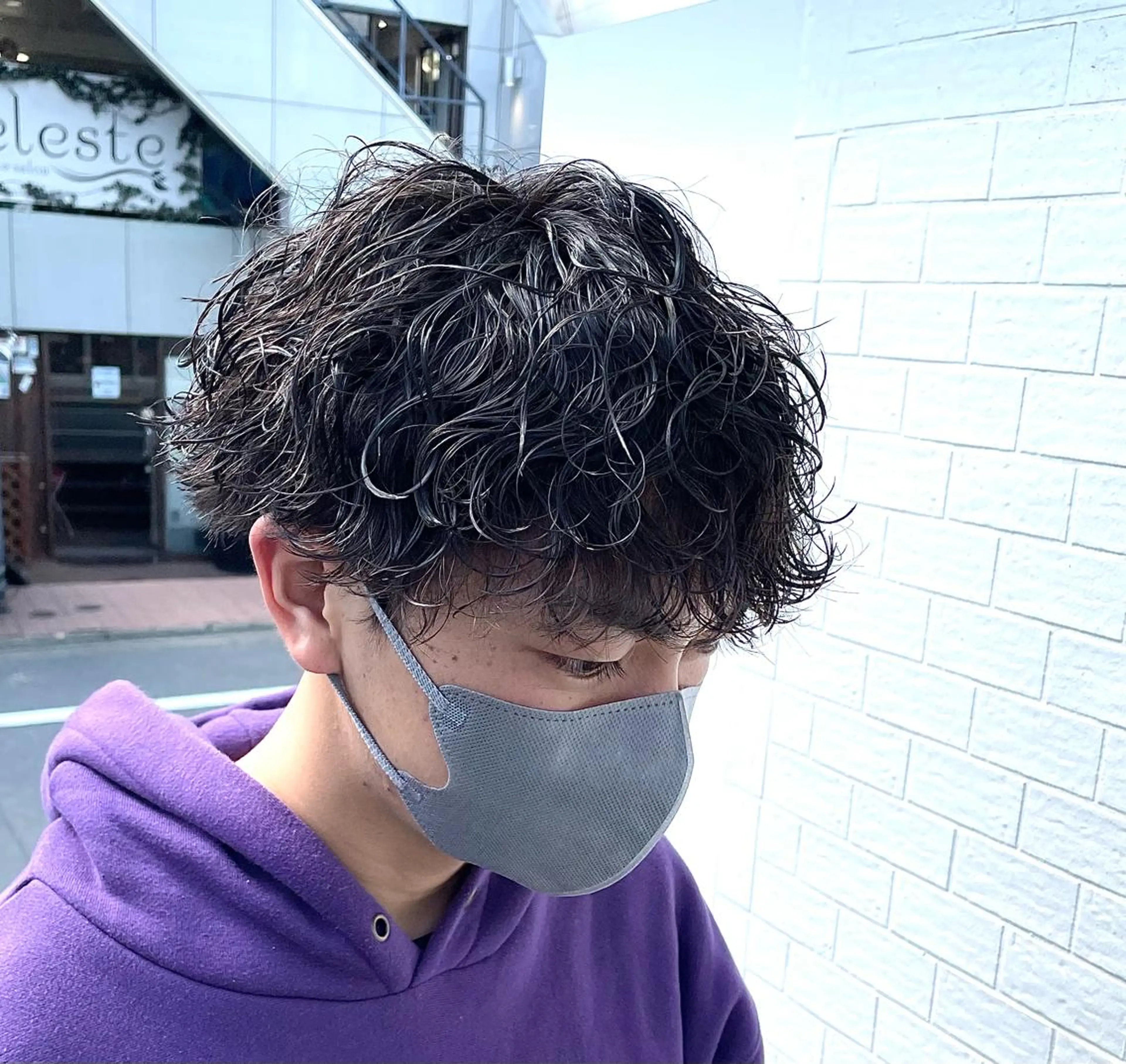 パーマ メンズ 【メンズ特化】 池田大成✂︎のヘアスタイル