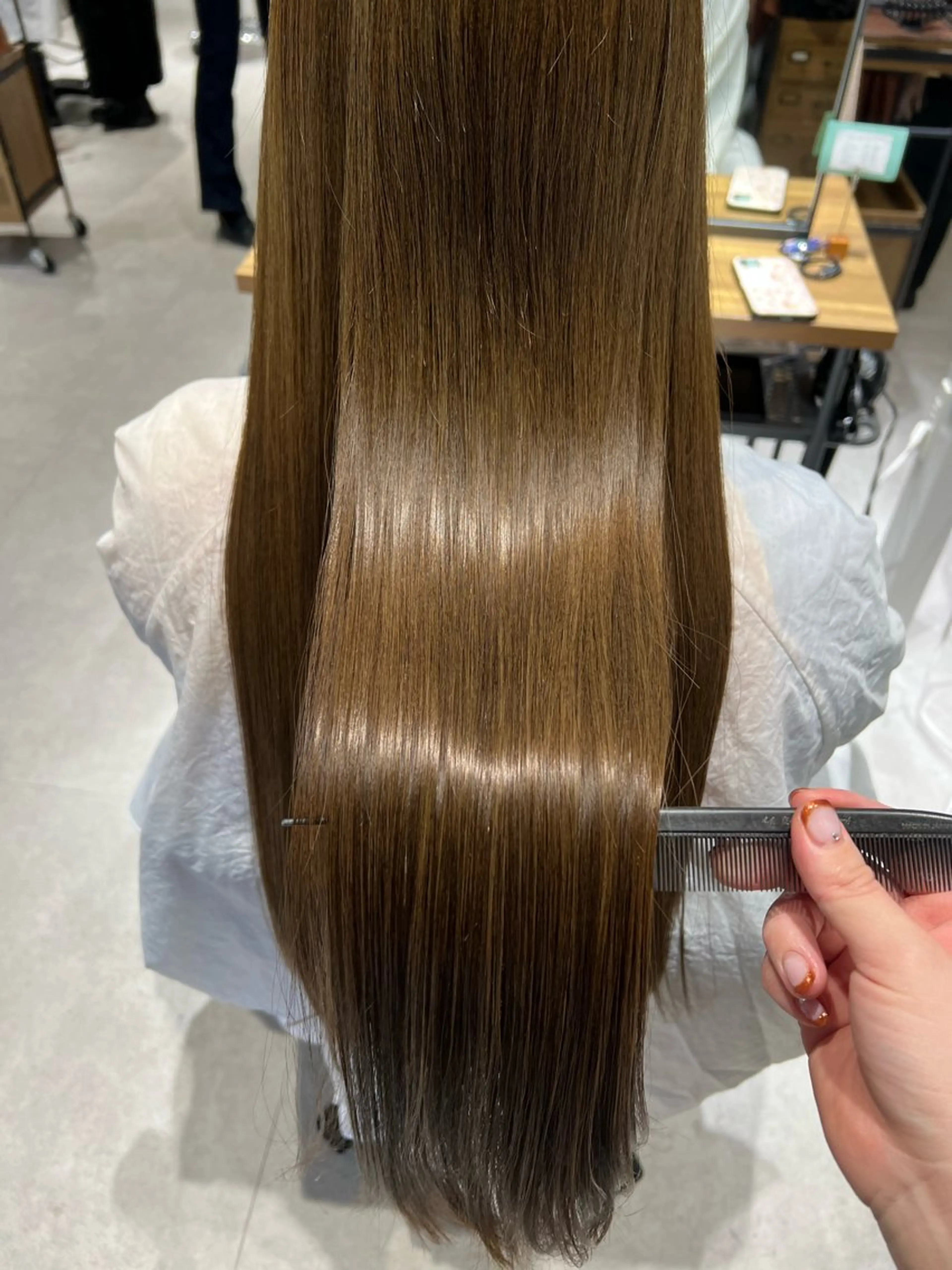 ロング カラー トリートメント カット ヘアカラー トリートメント attrait 梅田店所属・梅田/ 髪質改善/ 似合わせ/RINKAのヘアスタイル