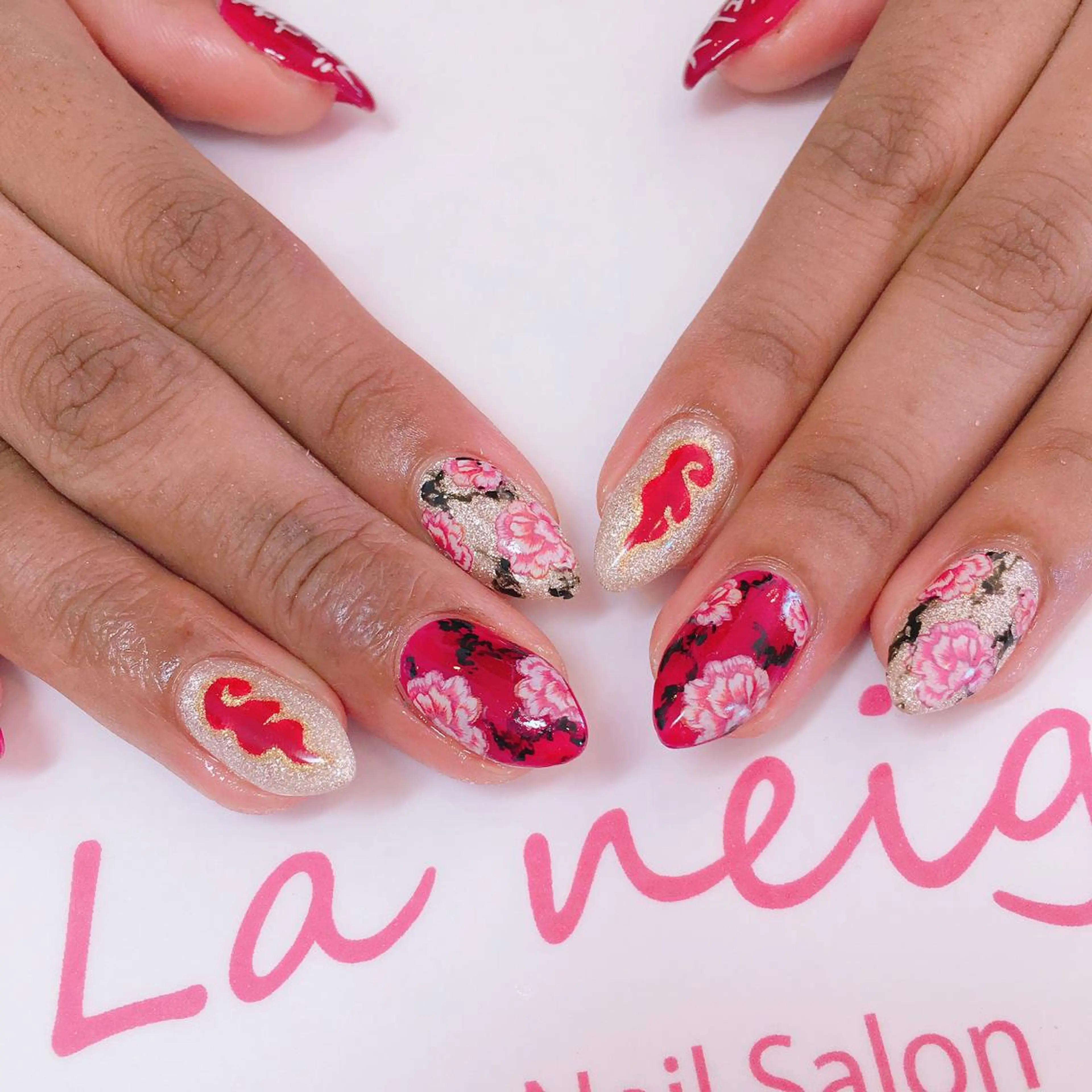 ネイル La neige* yuki 🐩🌙のネイルデザイン