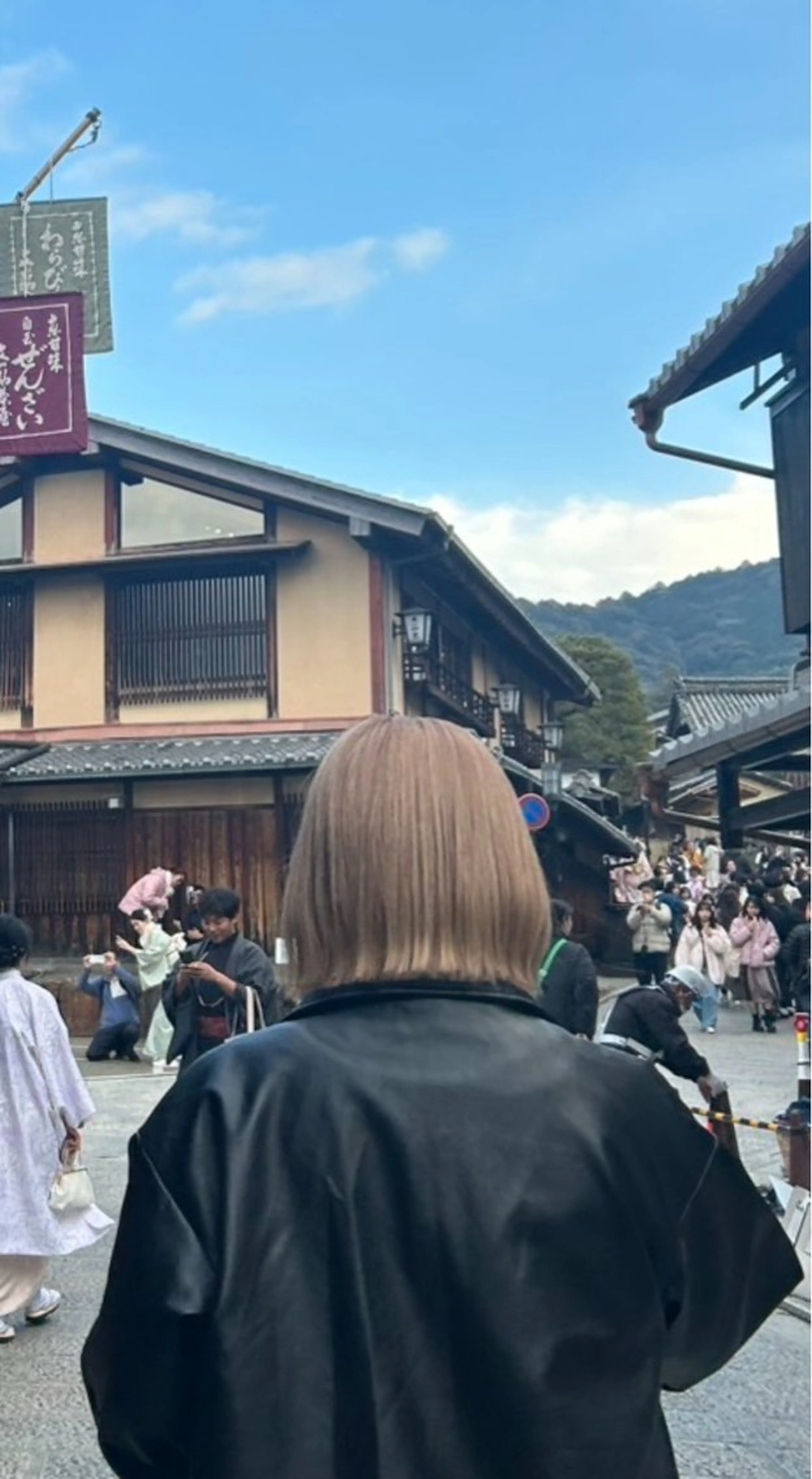 セミロング カラー ベージュカラー ブリーチ ミルクティーベージュ ヘアカラー 透明感カラー/ナナミ ✨のヘアスタイル