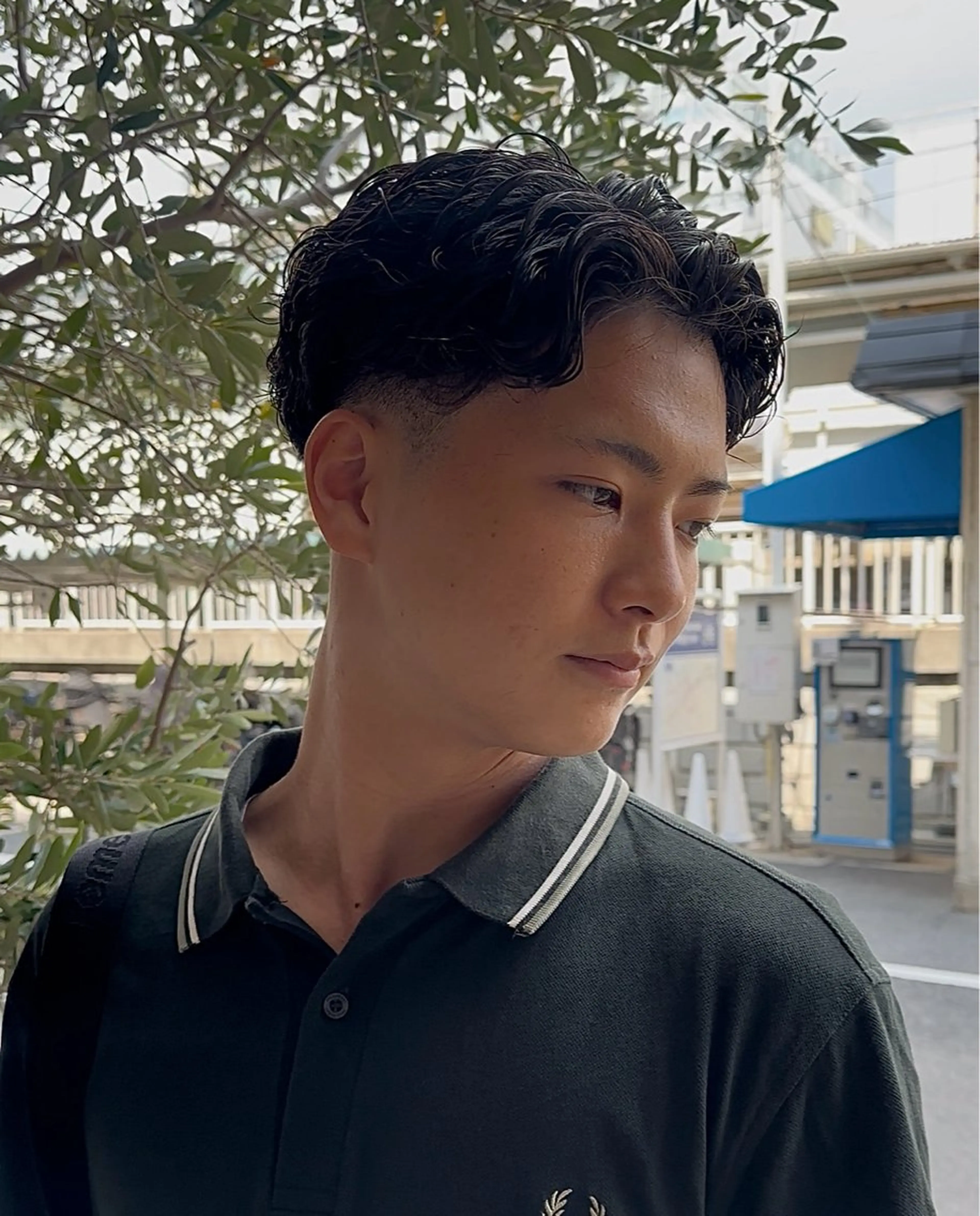 パーマ メンズ フェードカット メンズパーマ カット パーマ 年間2000名担当◎ パーマ職人/仲原佑樹のヘアスタイル