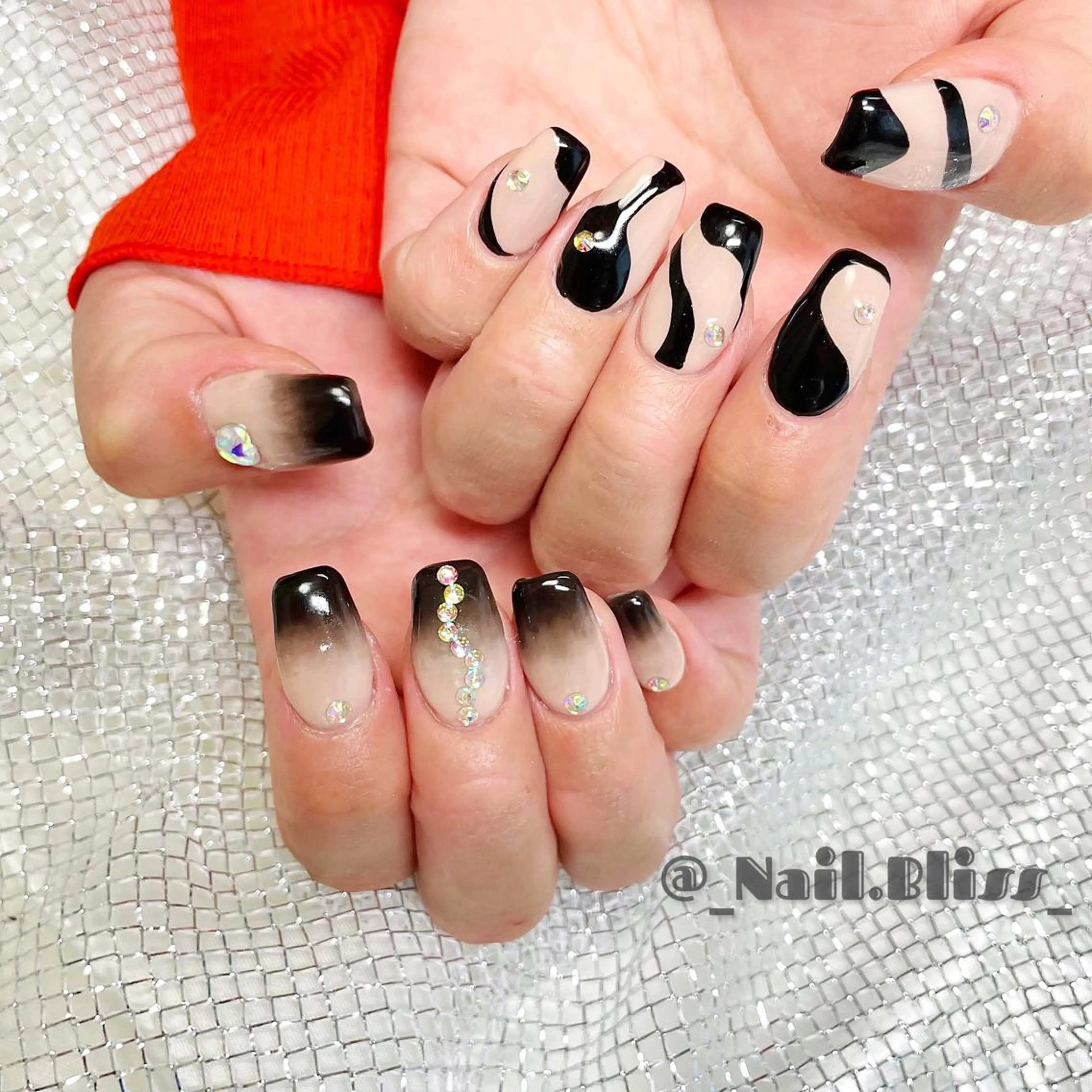 ネイル グラデーション ハンドネイル NAIL BLISSのネイルデザイン