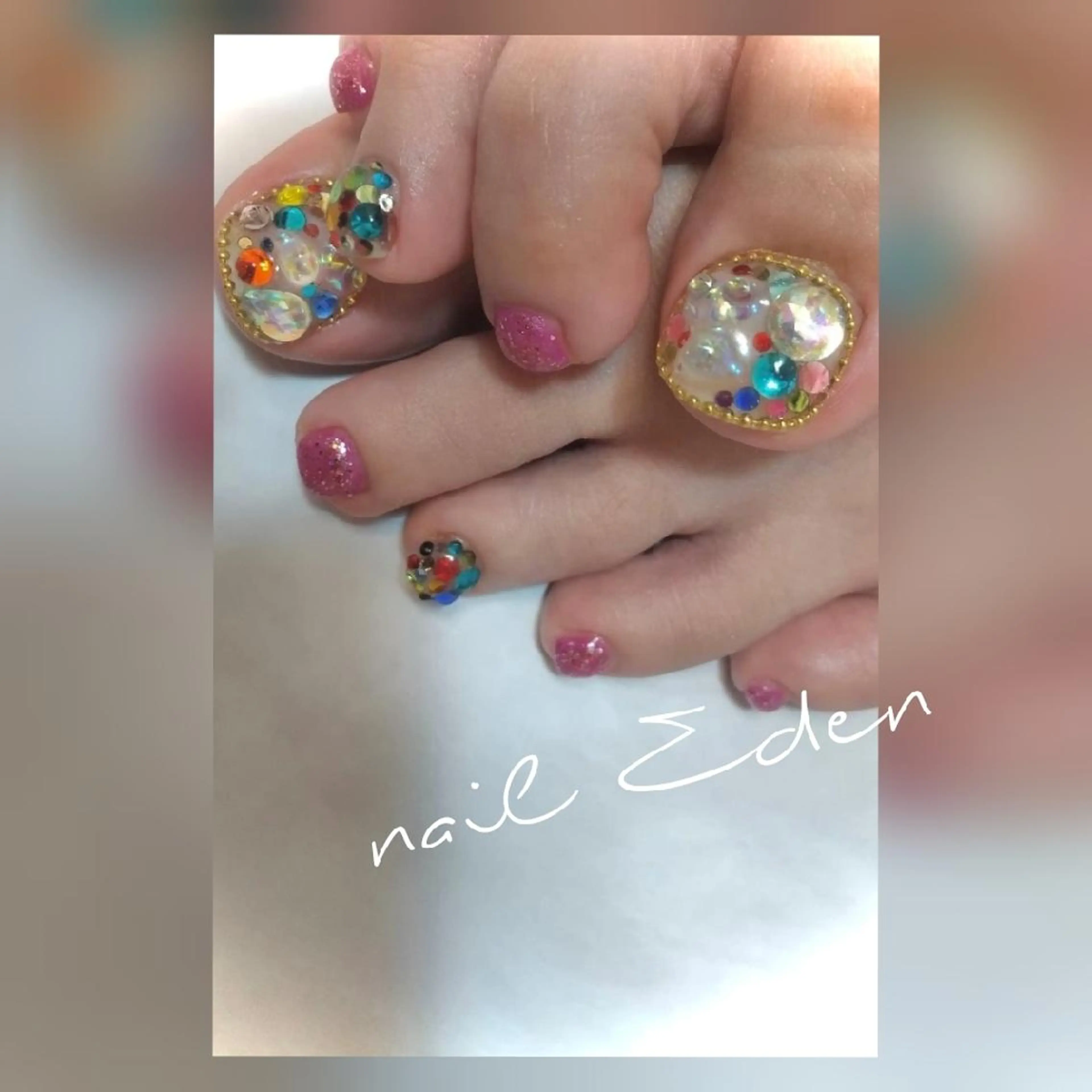 ネイル 持ち込み Eden ♾️のネイルデザイン