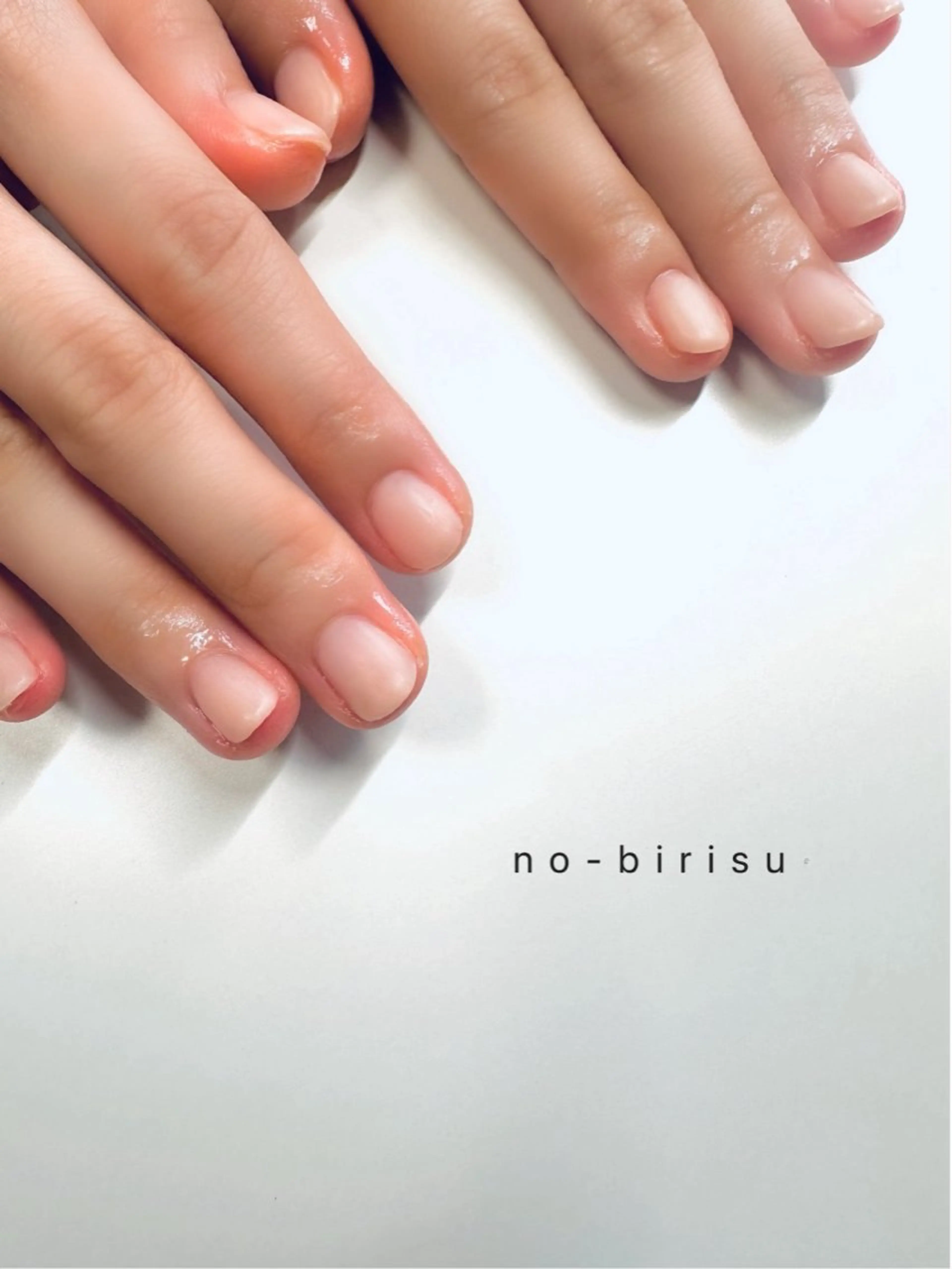 ネイル オフィスネイル ハンドネイル no-birisu nailのネイルデザイン