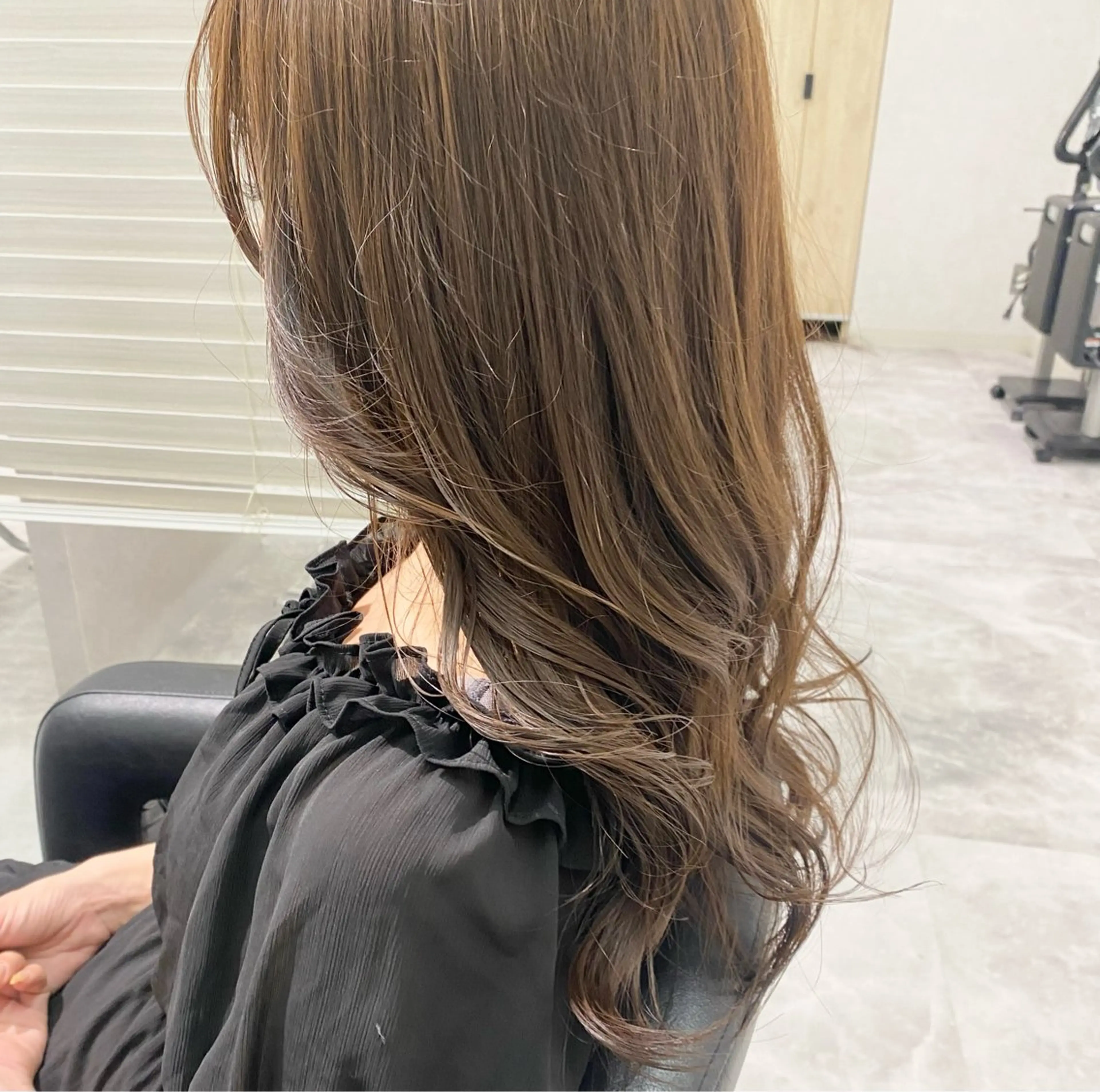 ロング カラー 透明感カラー/当日予 約OK🤍〔杉野葵〕のヘアスタイル