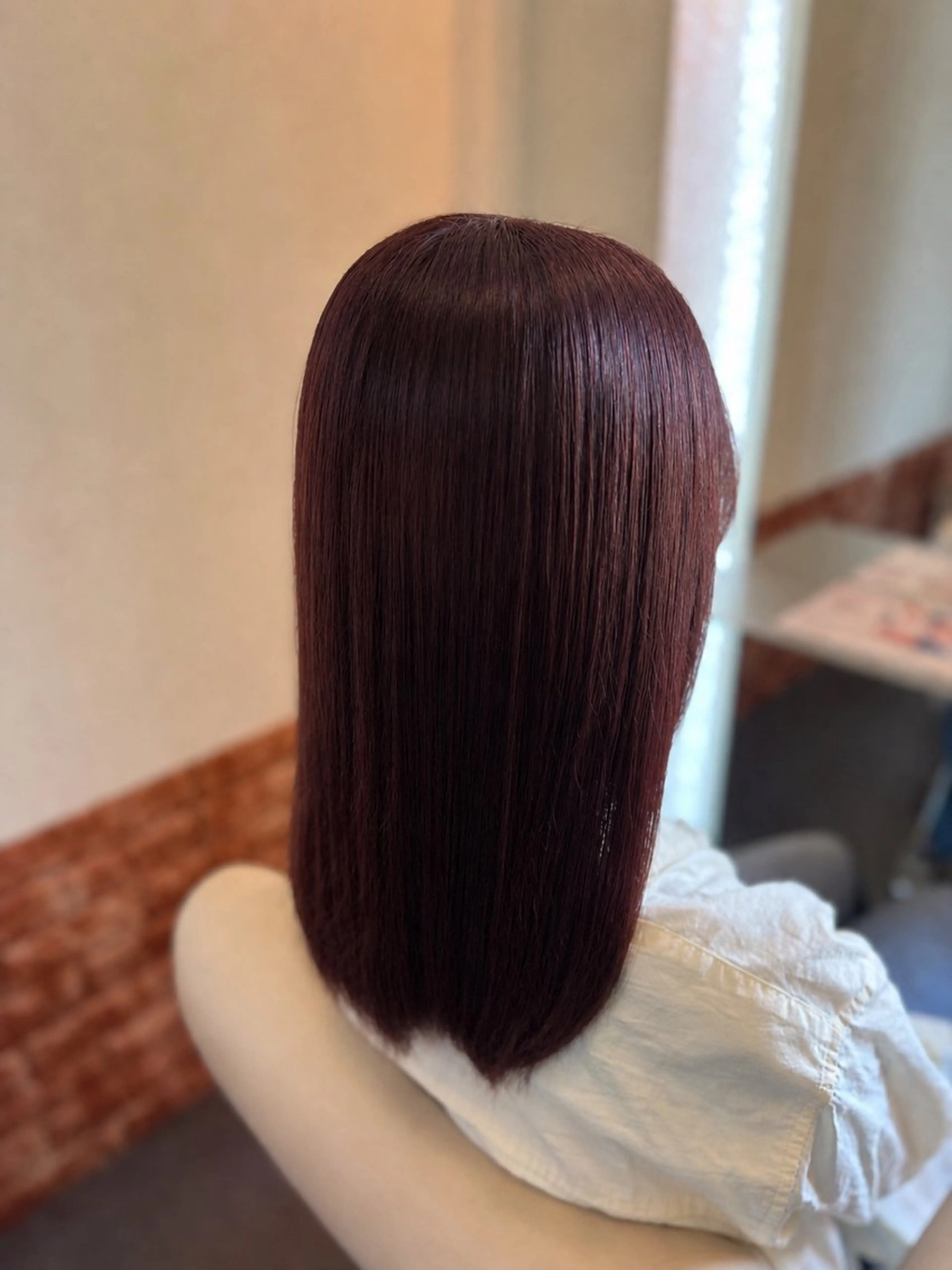 カラー 透明感カラー💎 岩崎美優のヘアスタイル