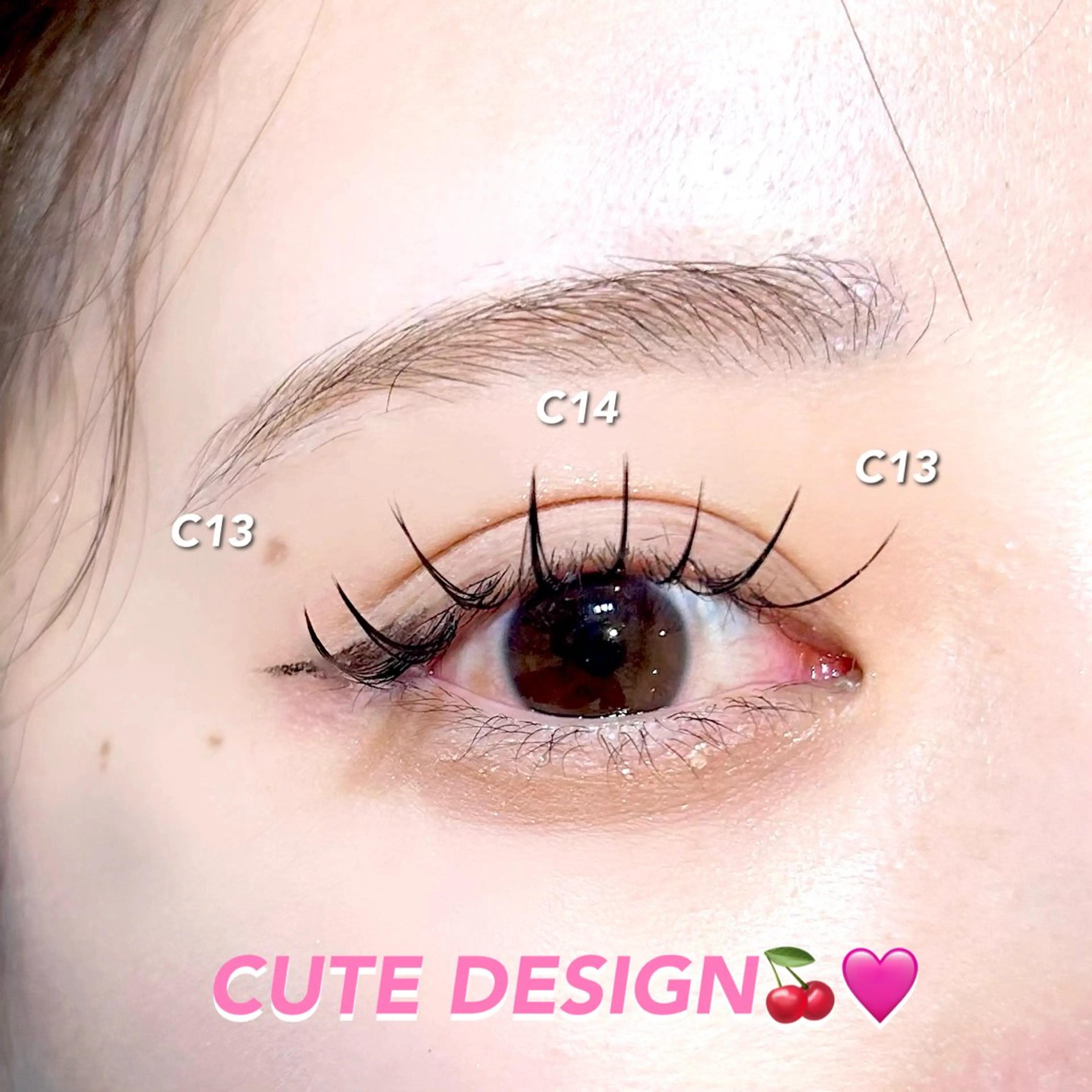 マツエク・マツパ 💌 ユイ✮パリエクのマツエク・マツパデザイン