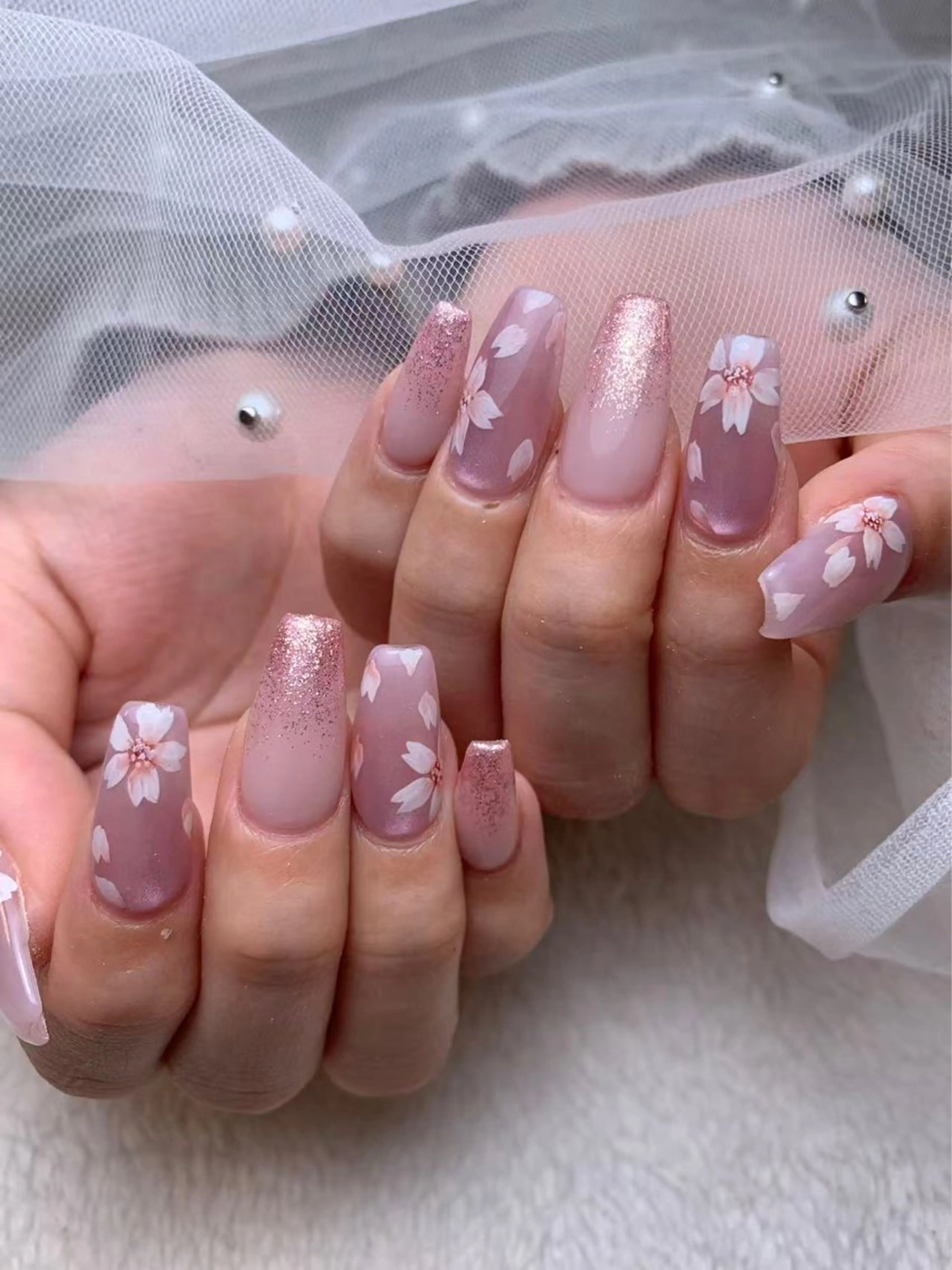ネイル 春ネイル Amina nail salonのネイルデザイン