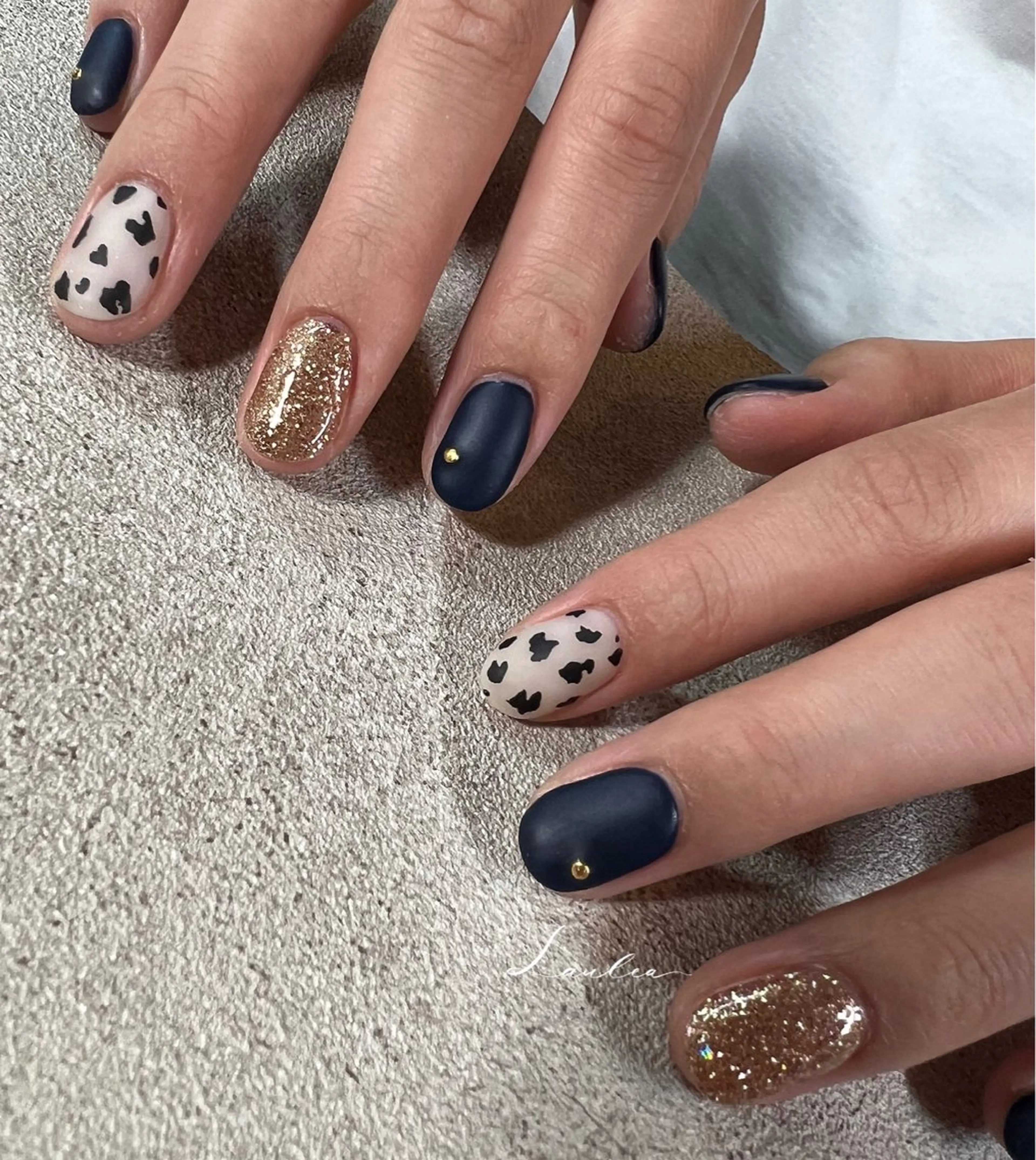 ネイル 韓国ネイル ハンドネイル nail salon Lauleaのネイルデザイン