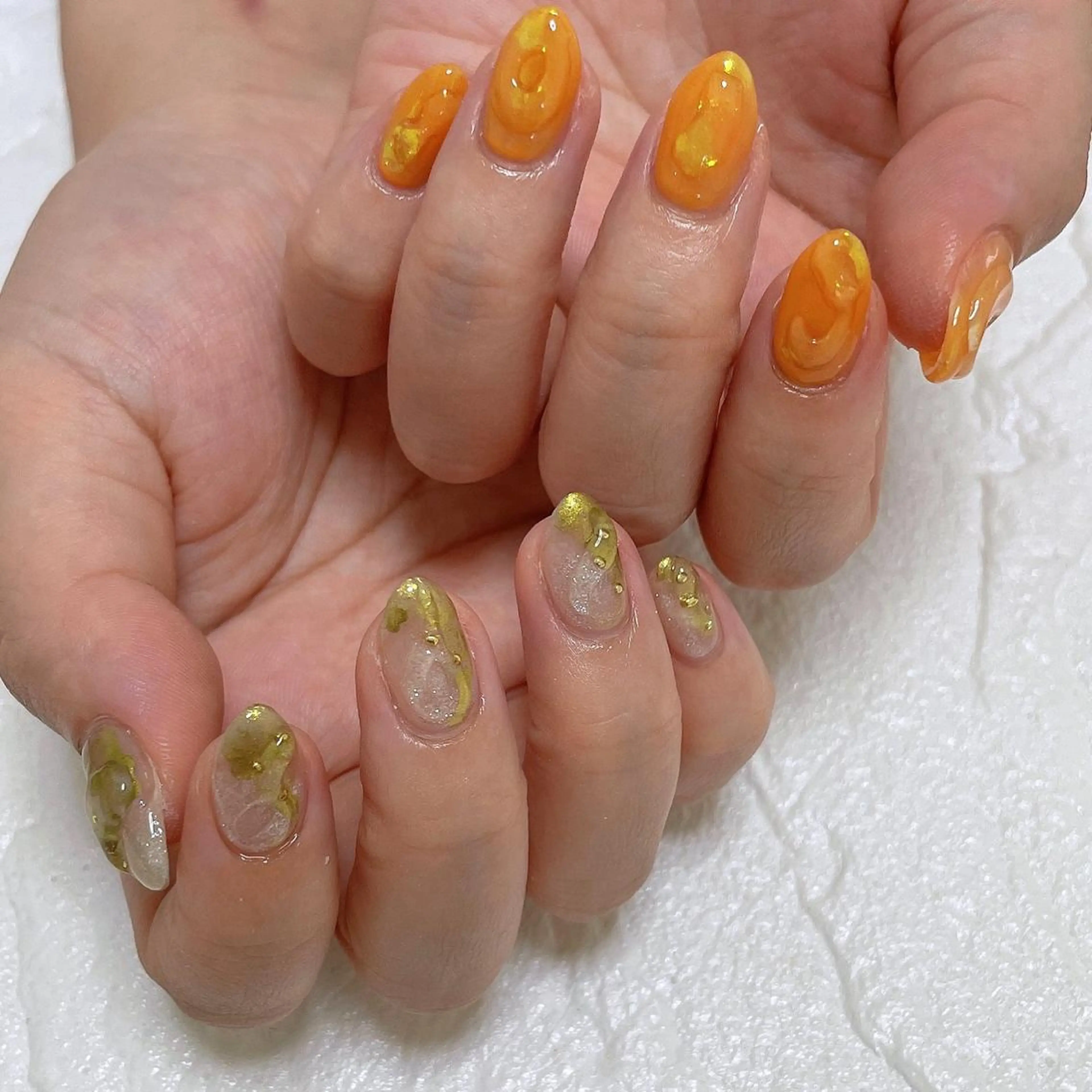 ネイル ハンドネイル フットネイル 竹本 愛のネイルデザイン