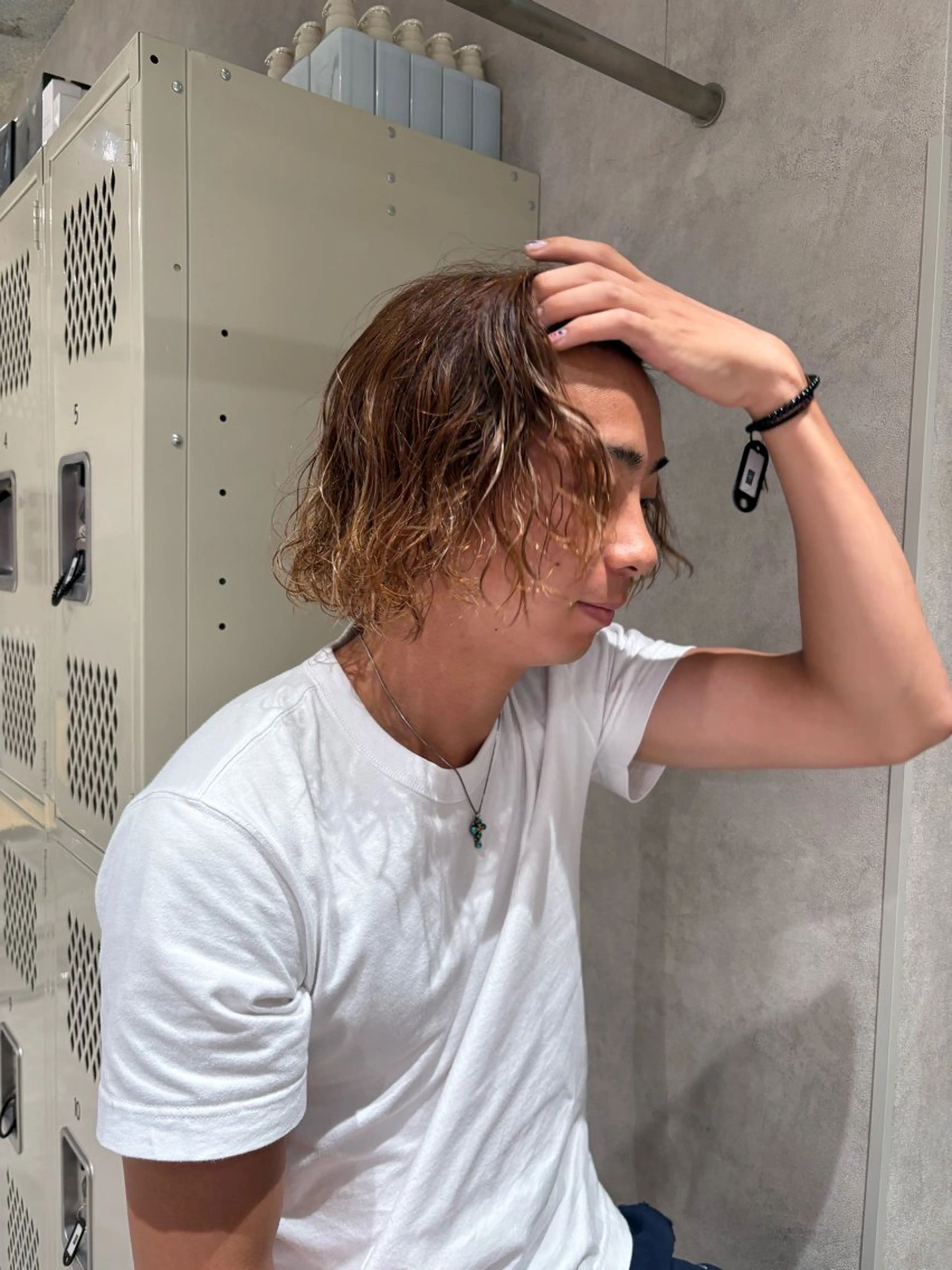 カラー ハイライトカラー ヘアカラー トリートメント 透明感カラー/海外風 レイヤー/mao🗽のヘアスタイル