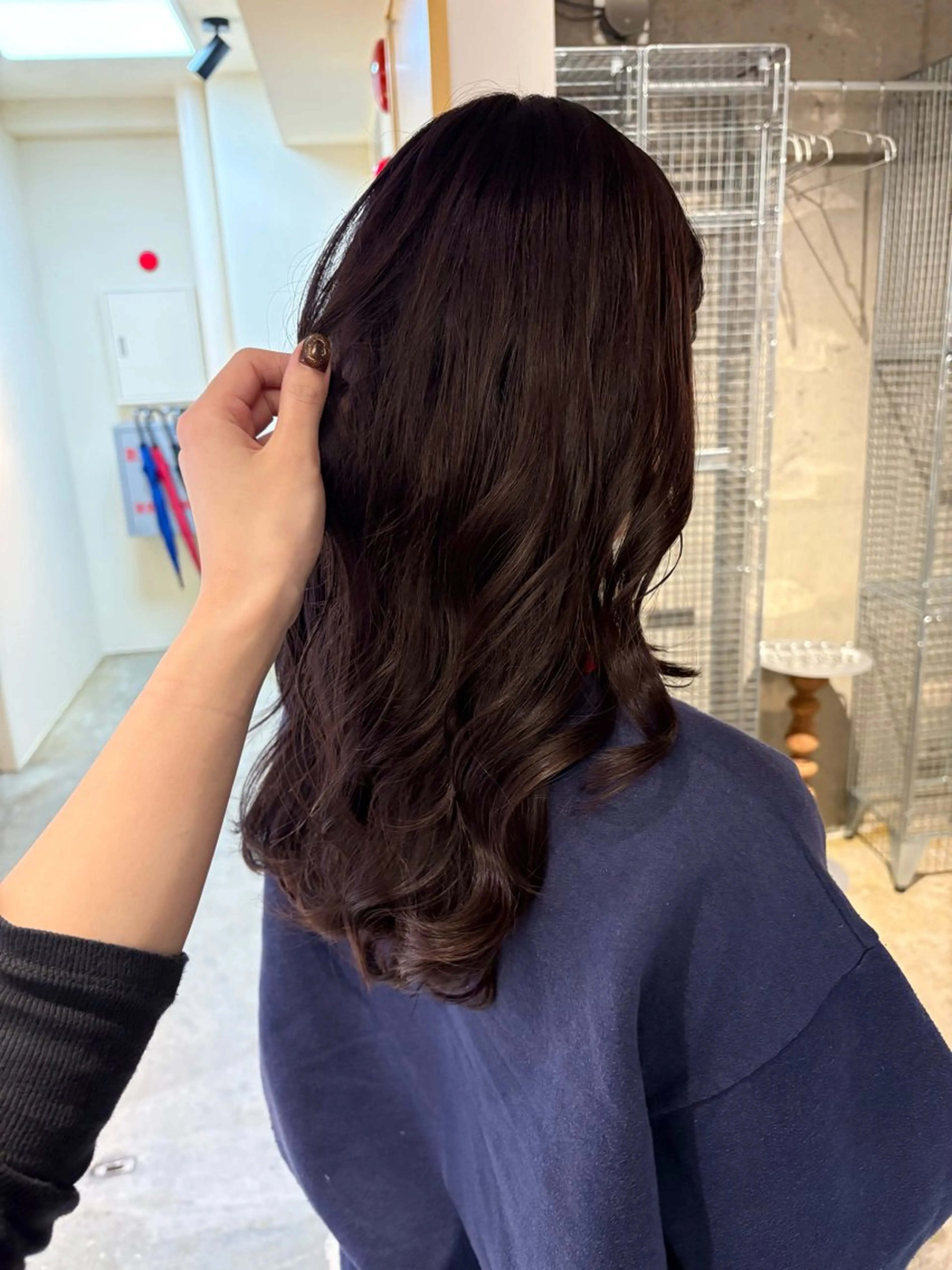 ロング カラー ブラウンカラー 透明感カラー ラベンダーカラー ヘアカラー 名駅/ブリーチカラー /masaki⠀のヘアスタイル