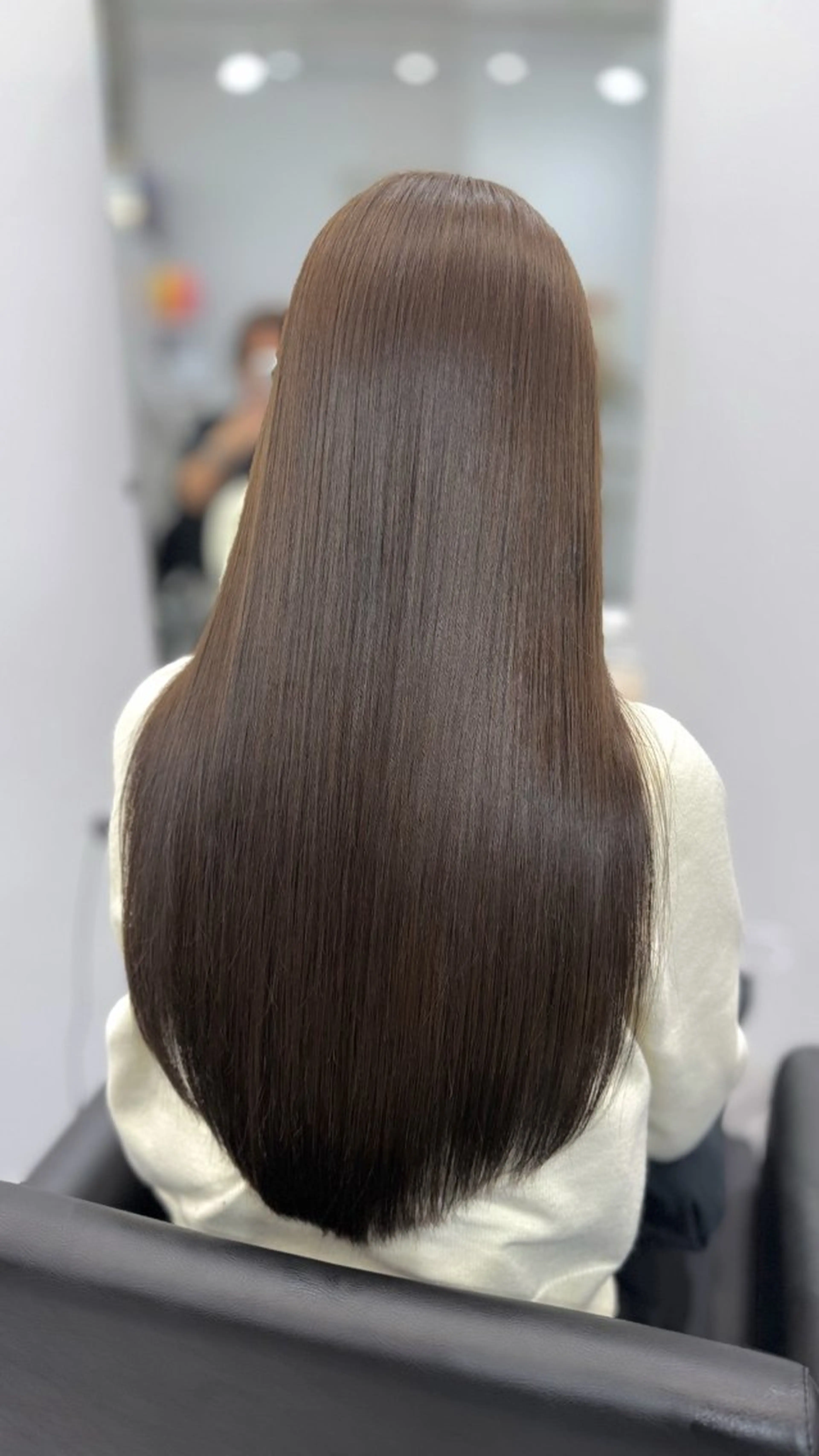 ロング 髪質改善 縮毛矯正 カット ヘアカラー 縮毛矯正 トリートメント 髪質改善× ブリーチなしyutoのヘアスタイル