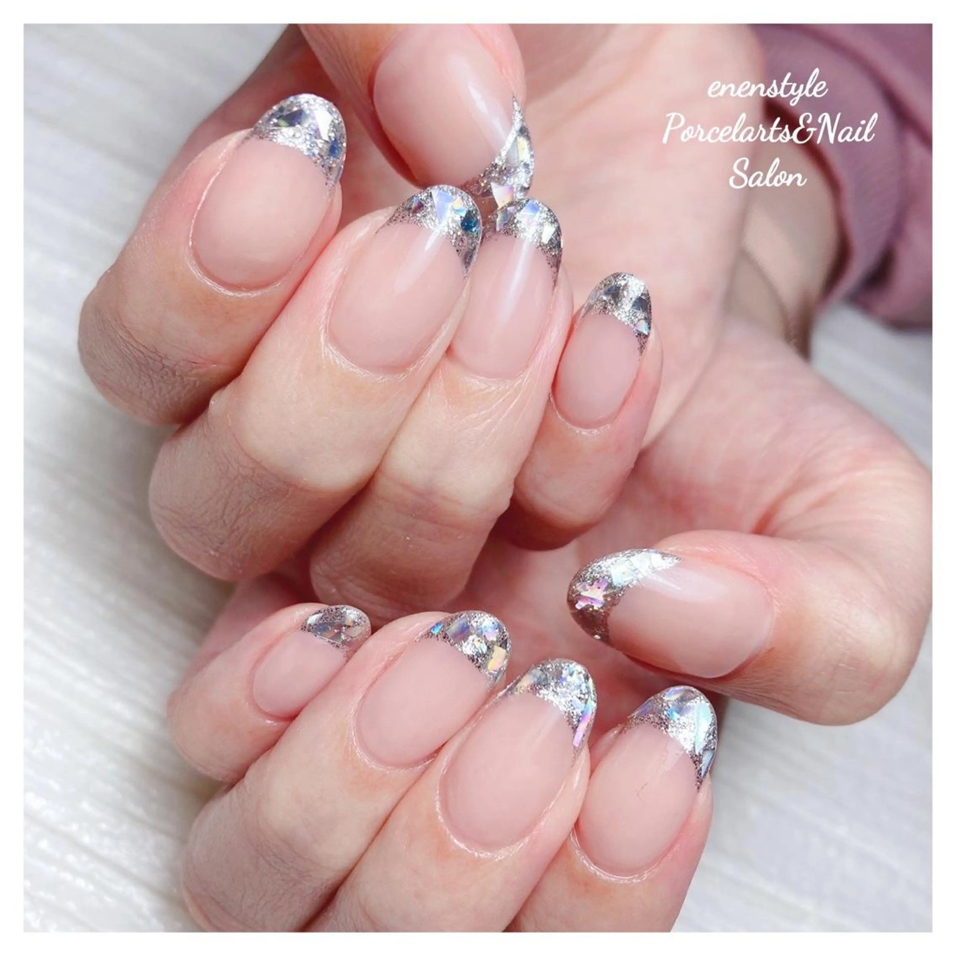 ミディアム ネイル 👑enen style👑のネイルデザイン