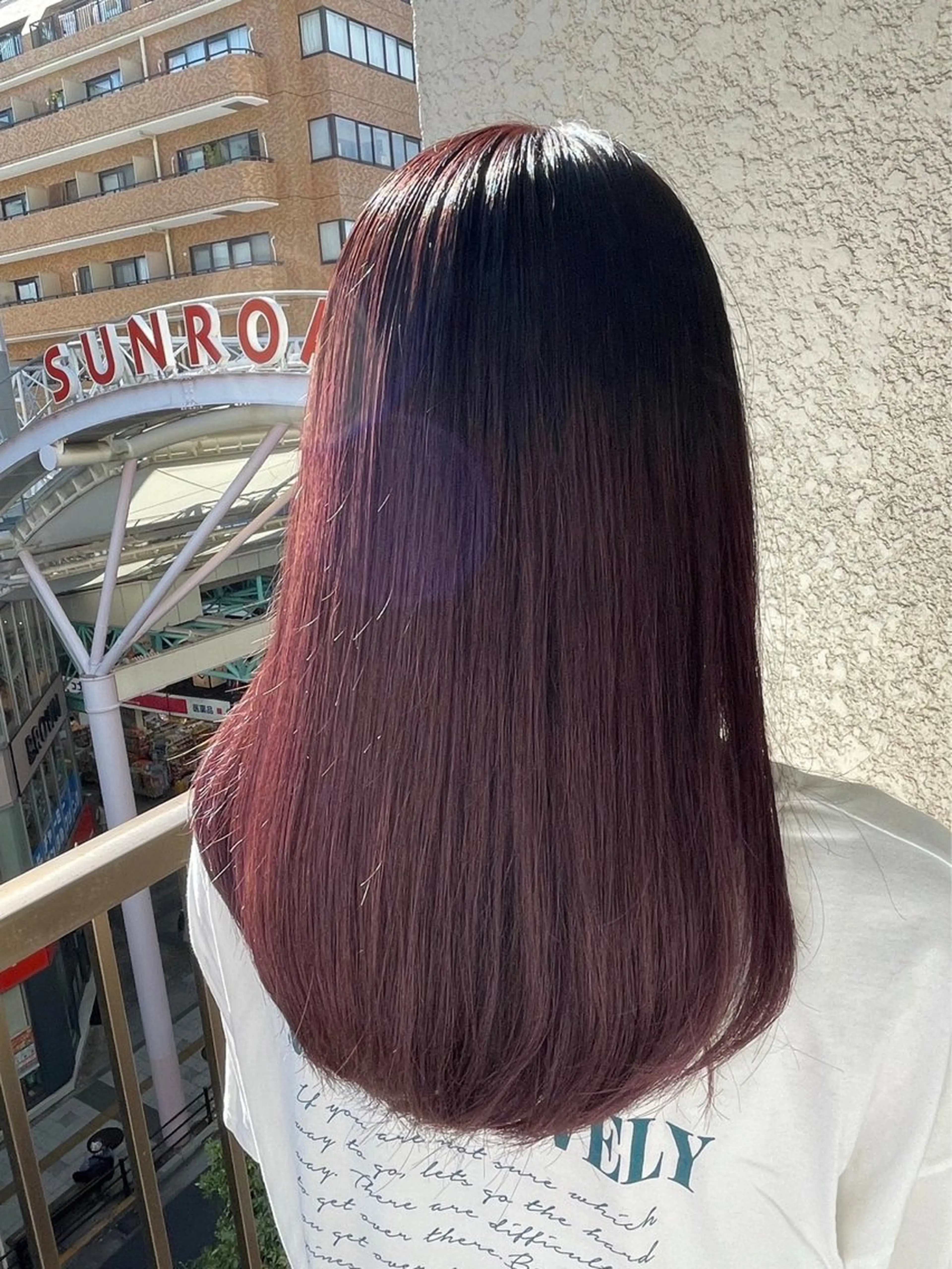 ロング カラー トリートメント ヘアカラー トリートメント ⭐️N° blao 名古屋栄【髪質改善】のヘアスタイル