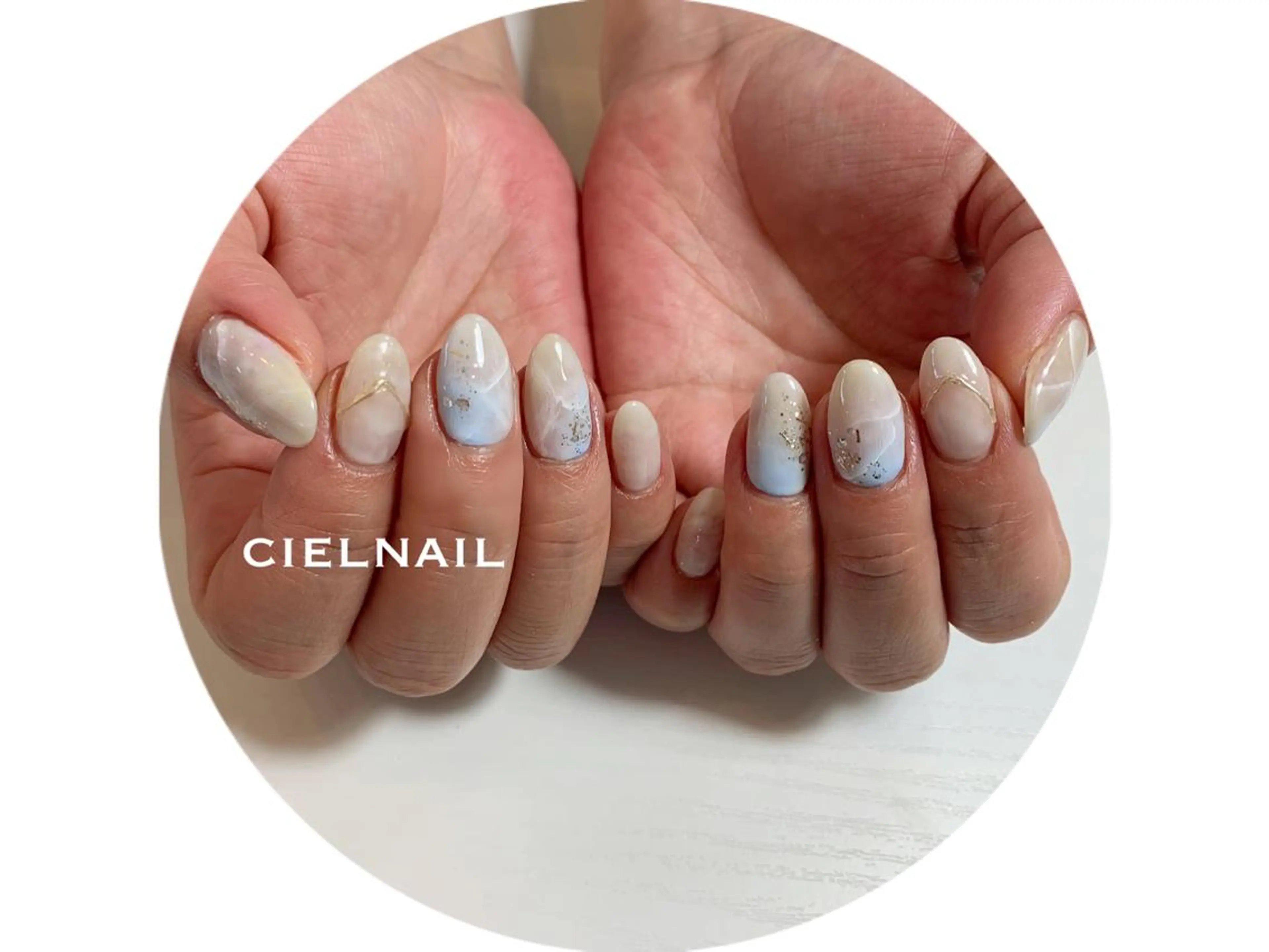 ロング cielnail 祇園のネイルデザイン