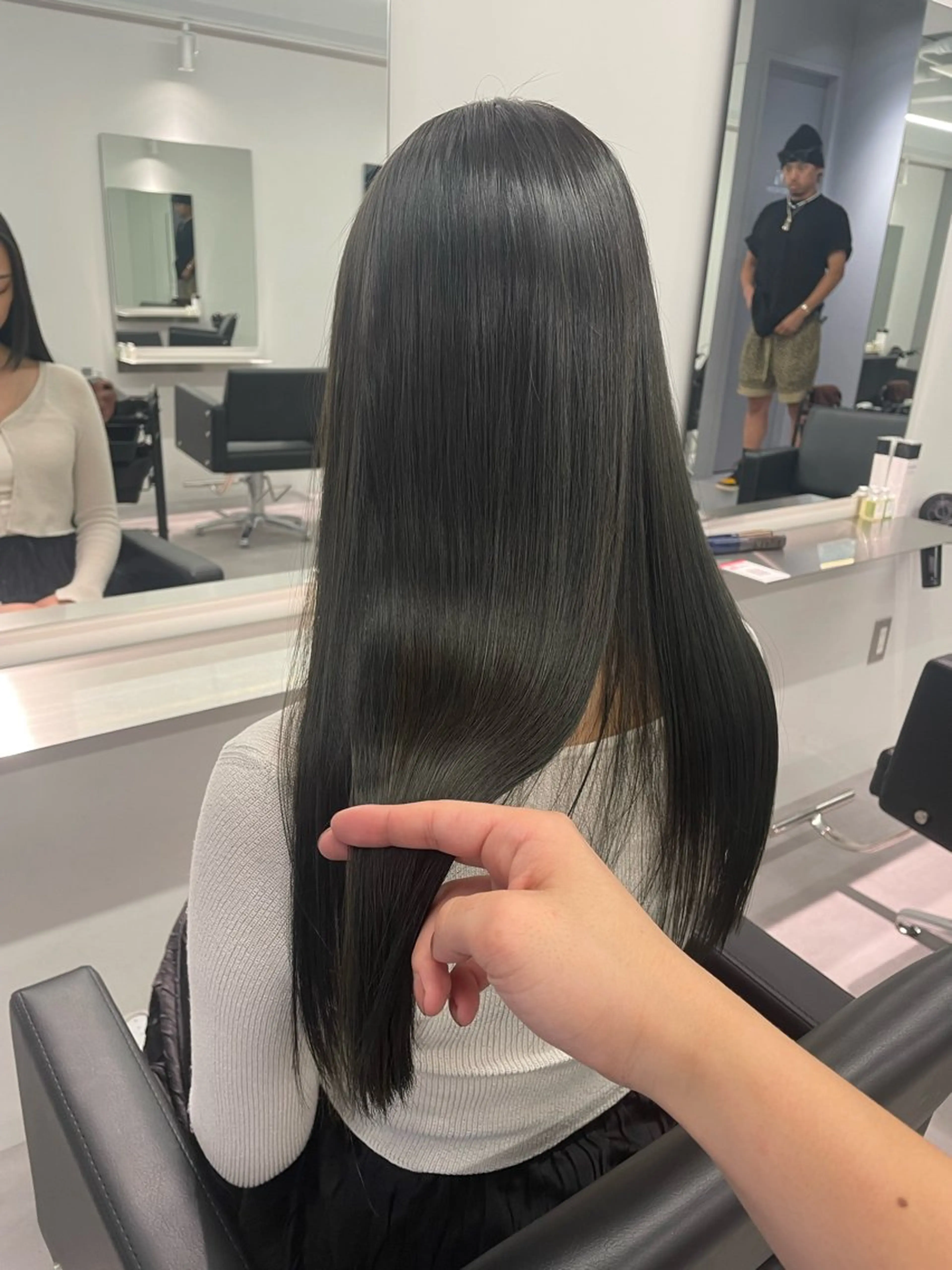 ロング カラー 山下 光太郎のヘアスタイル